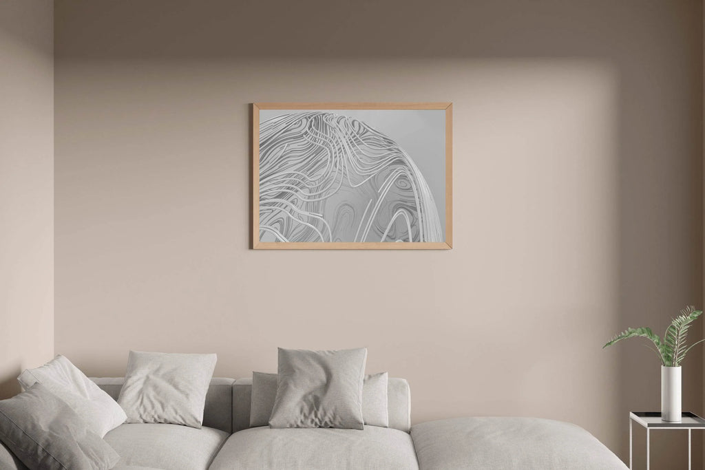 Wire Circle Abstract Wall Art - beink online art store
