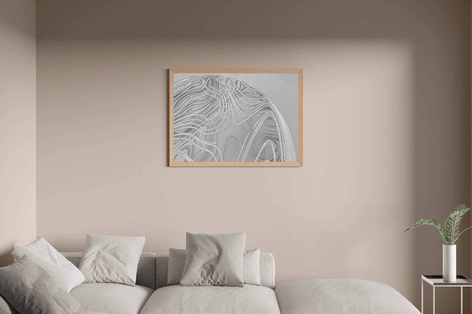 Wire Circle Abstract Wall Art - beink online art store