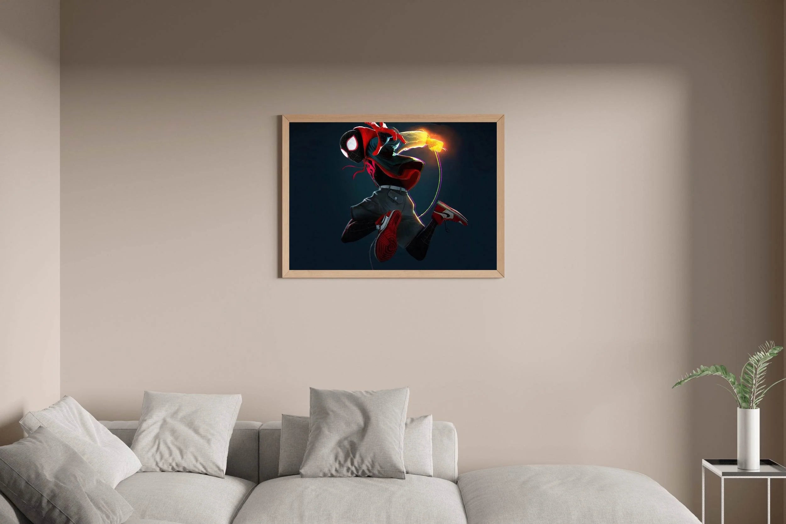 Miles Morales Gaming Wall Art - beink online art store