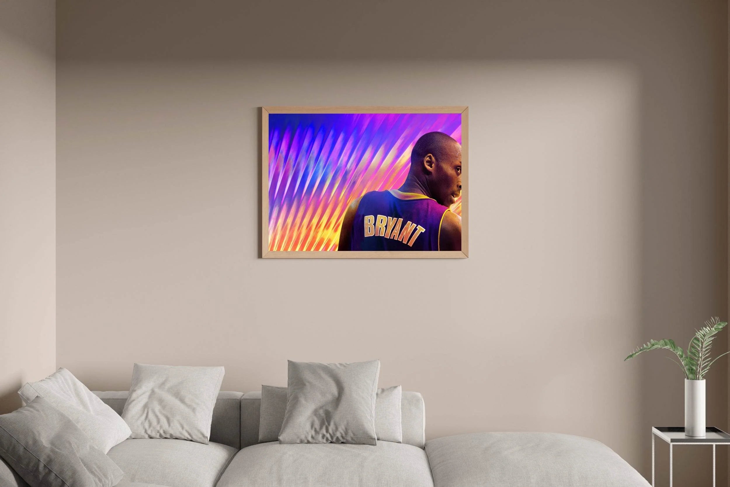 NBA Kobe Bryant Gaming Wall Art - beink online art store
