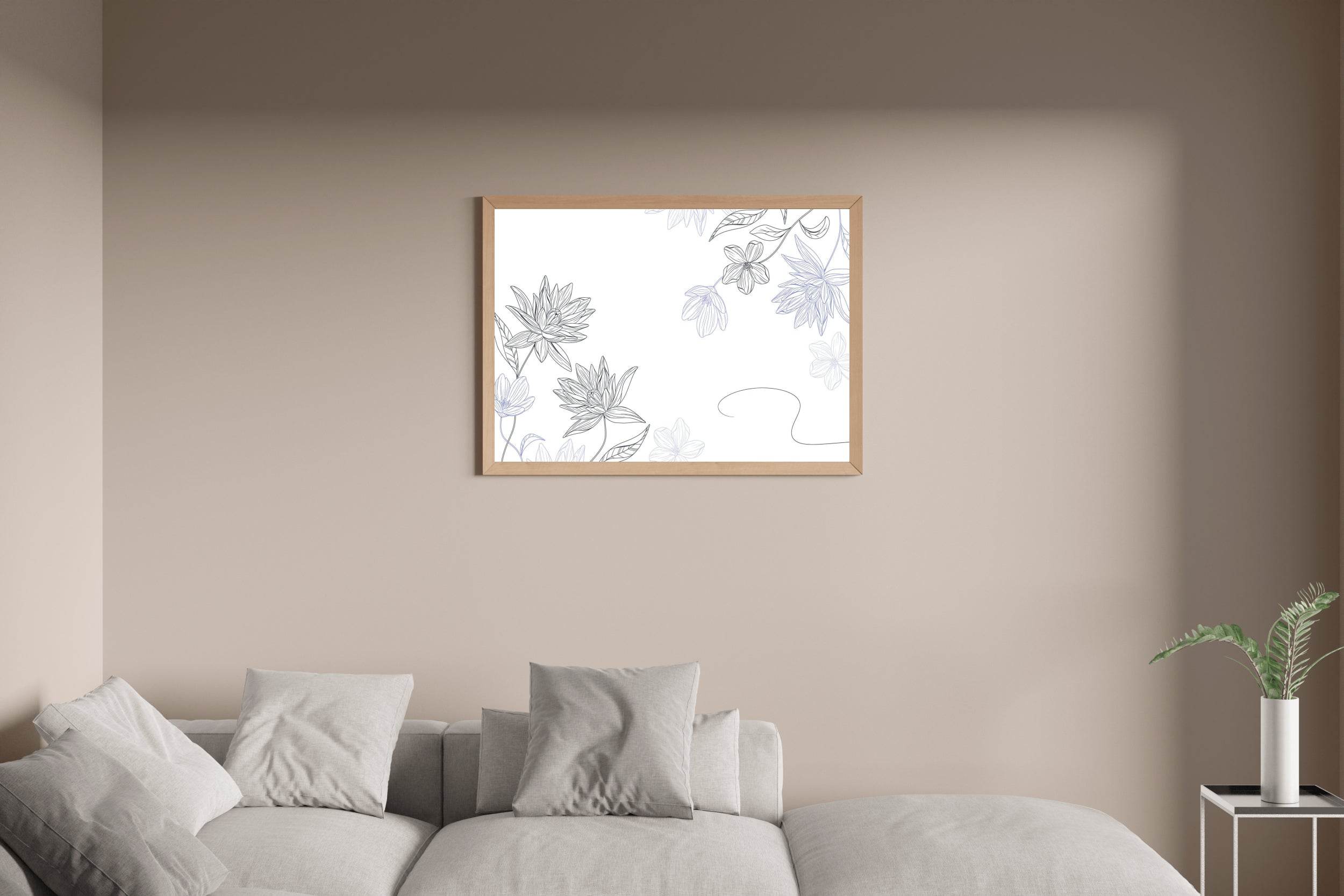 Floral Borders Wall Art - beink online art store
