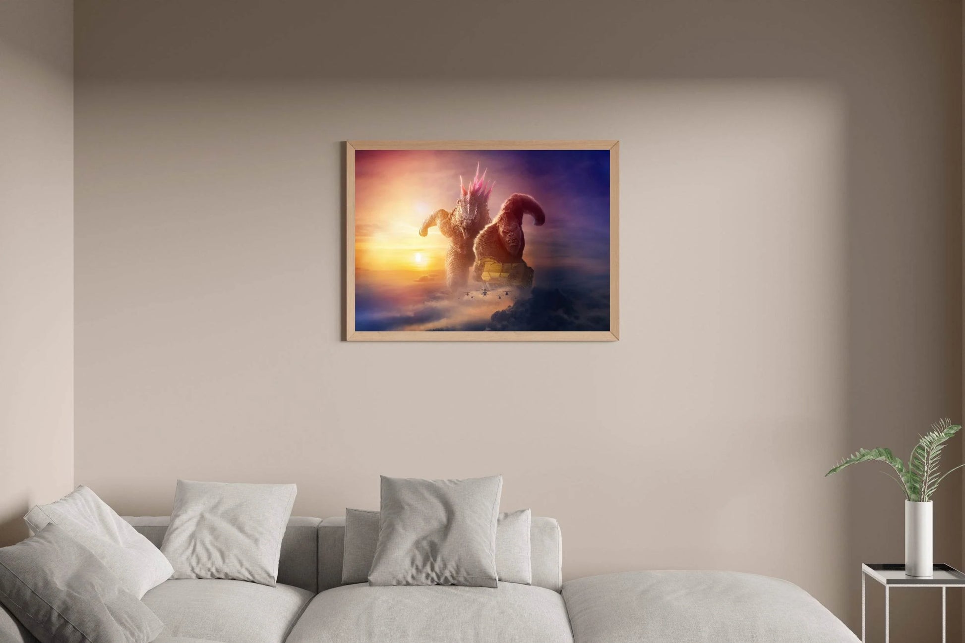 Godzilla x Kong: The New Empire Wall Art - beink online art store