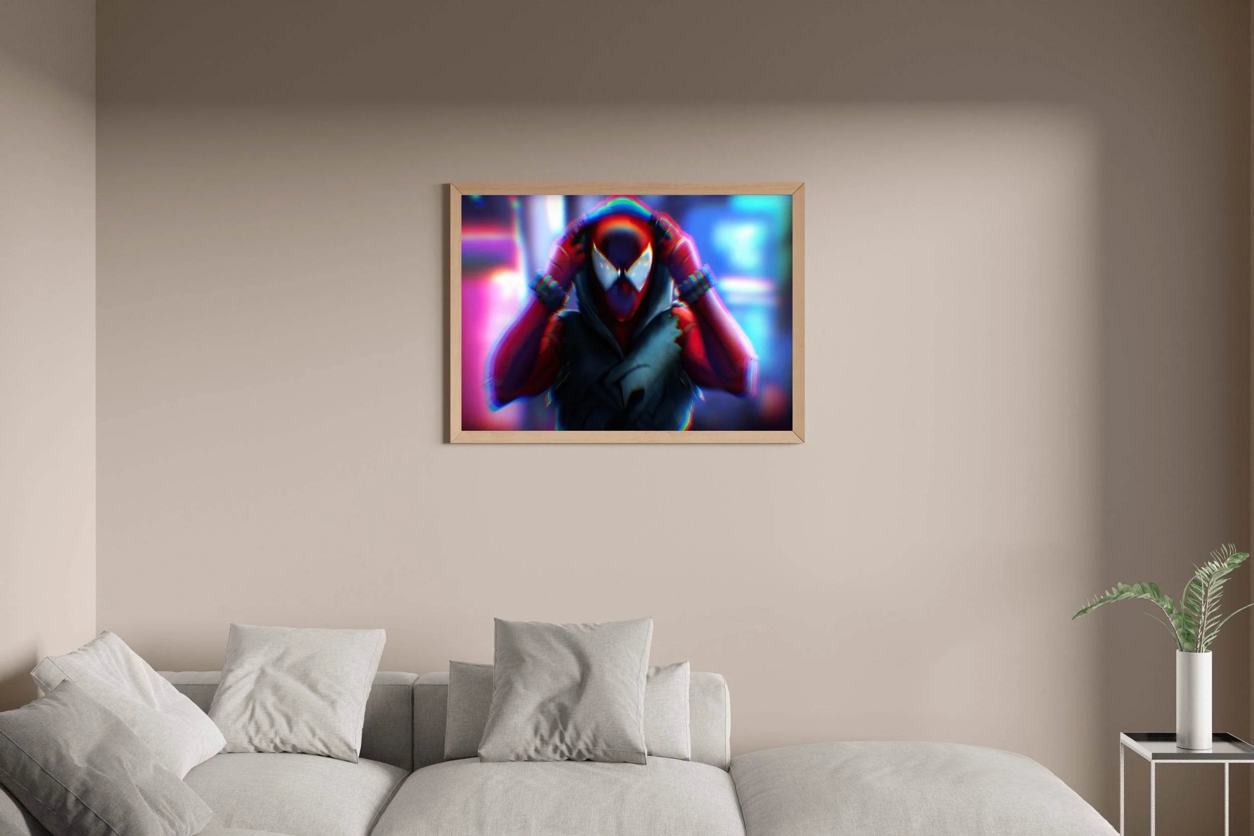 Spider Man Miles Morales Gaming Wall Art - beink online art store