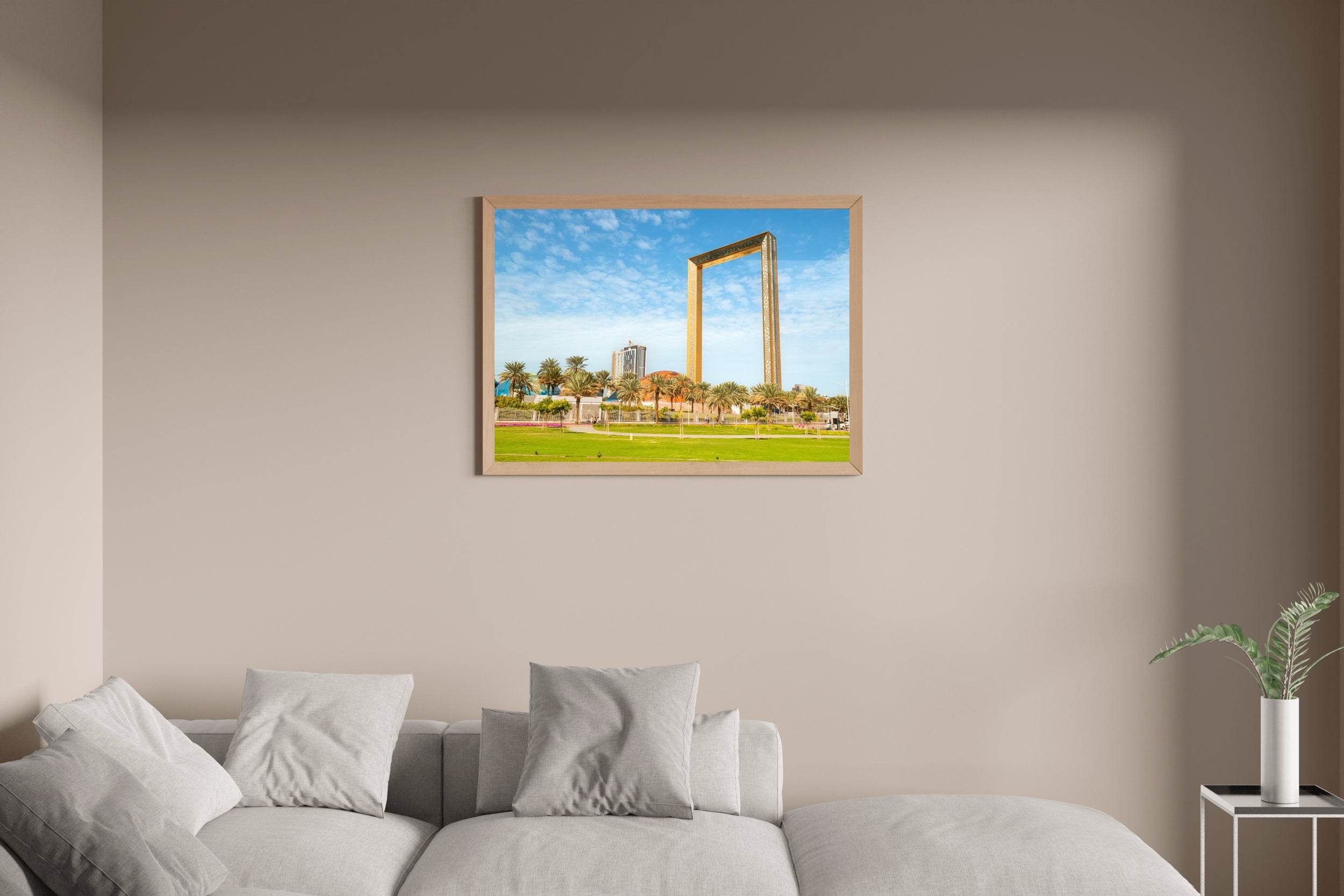 The Golden Frame Wall Art - beink online art store