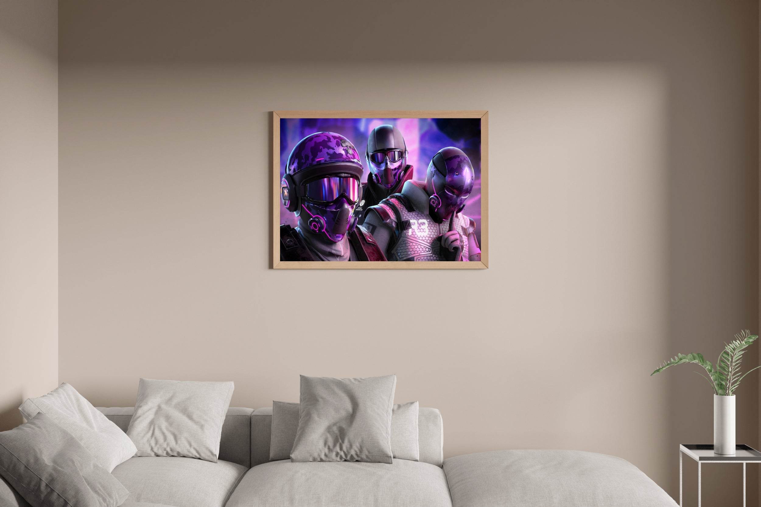 Tom Clancy's Rainbow Six Extraction Gaming Wall Art - beink online art store