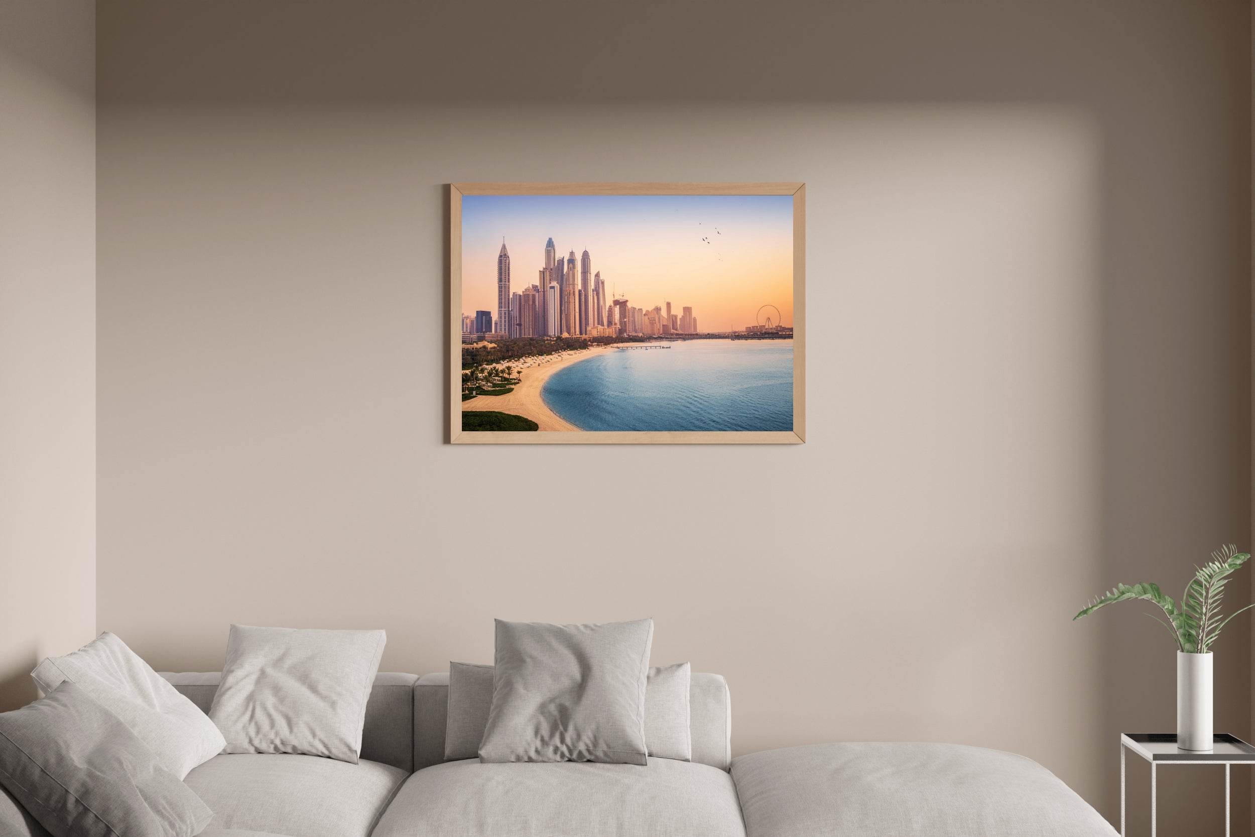 Dawn Over the Metropolis Wall Art - beink online art store