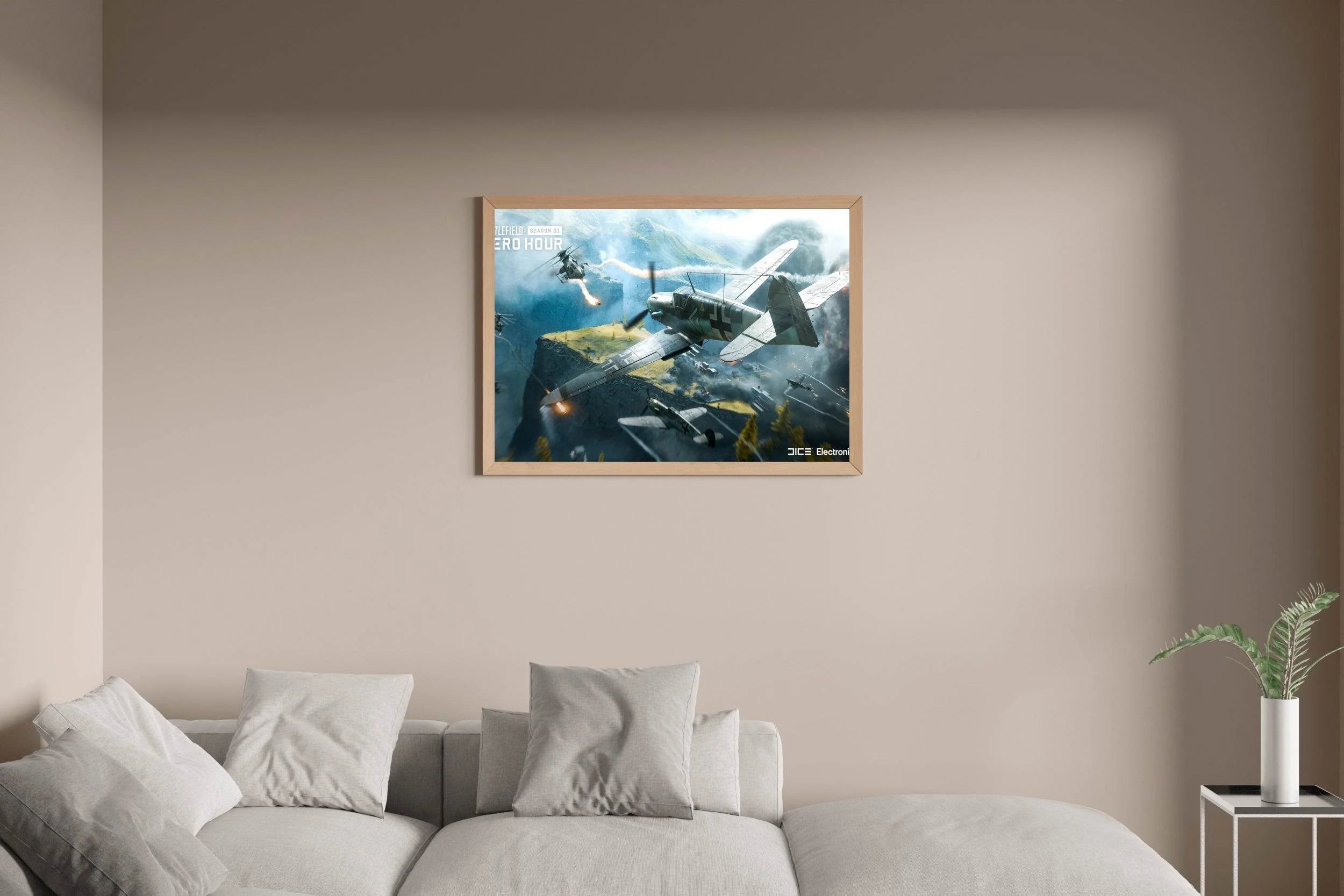 Battlefield 2042 Aerial combat Gaming Wall Art - beink online art store