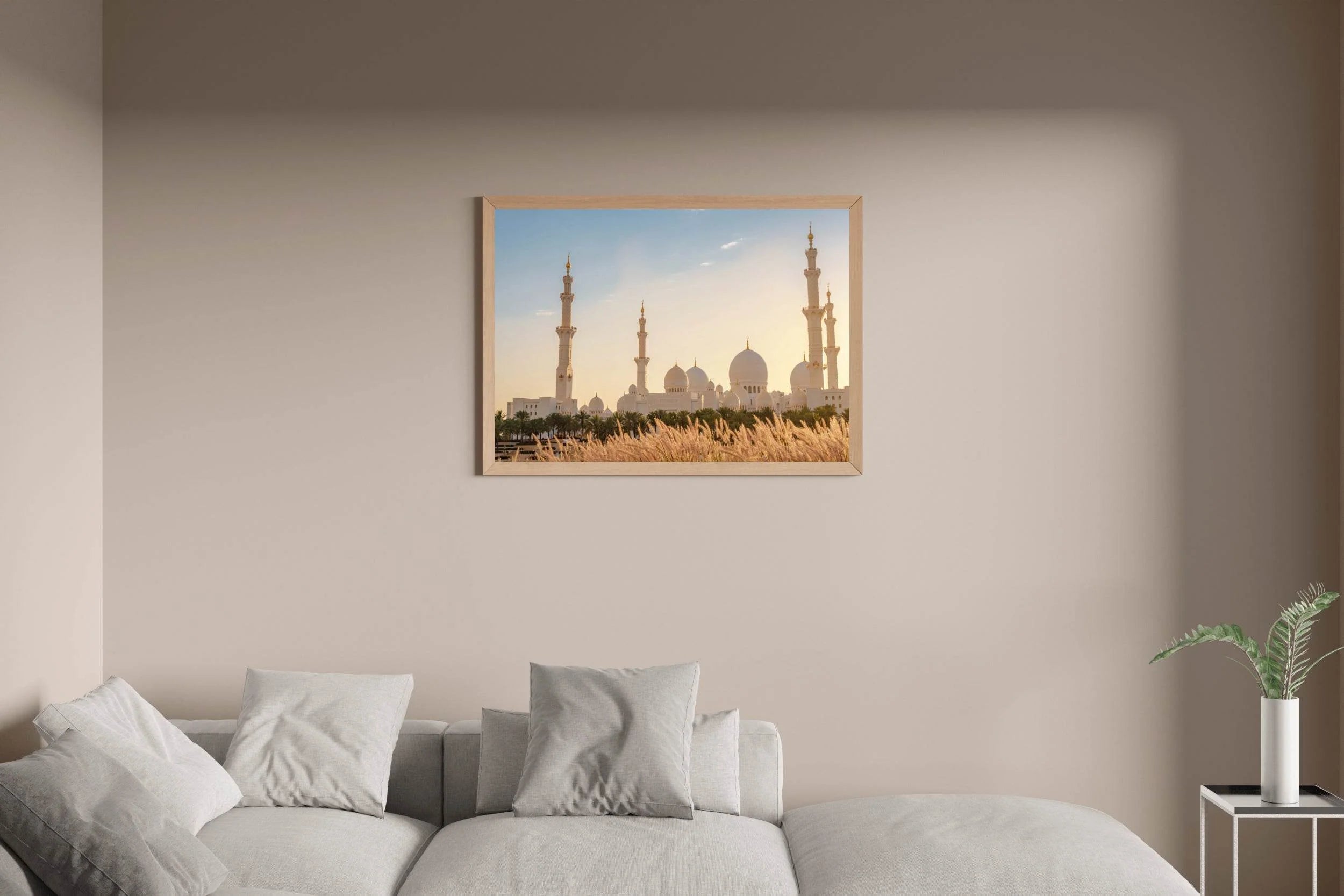The Grand Mosque Panaroma Wall Art - beink online art store