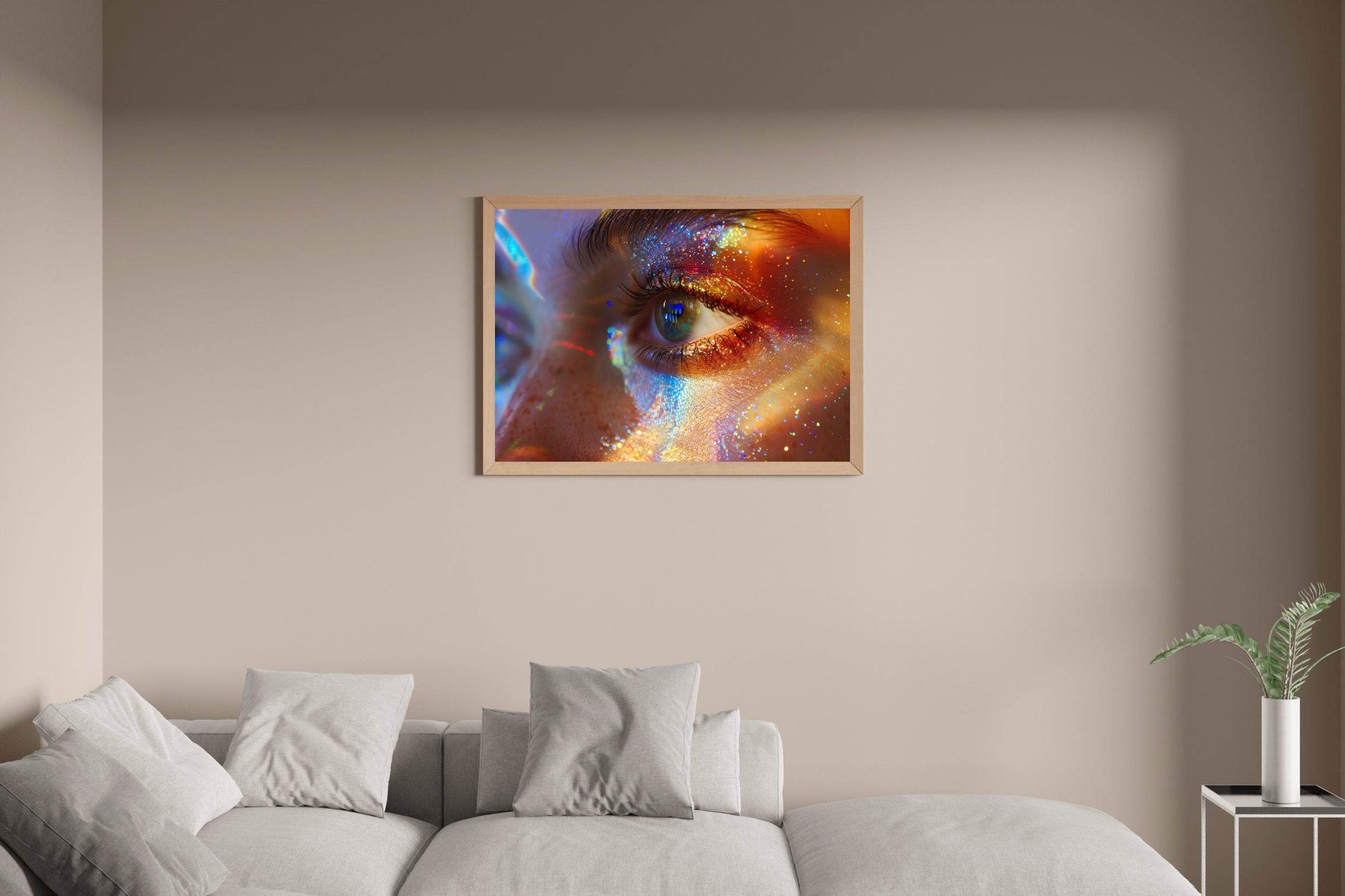 Carnival Women Eyes Makeup Digital Art - beink online art store