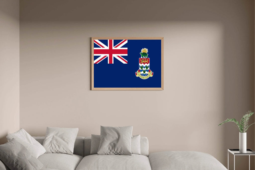 Cayman Islands National Flag Wall Art - beink online art store