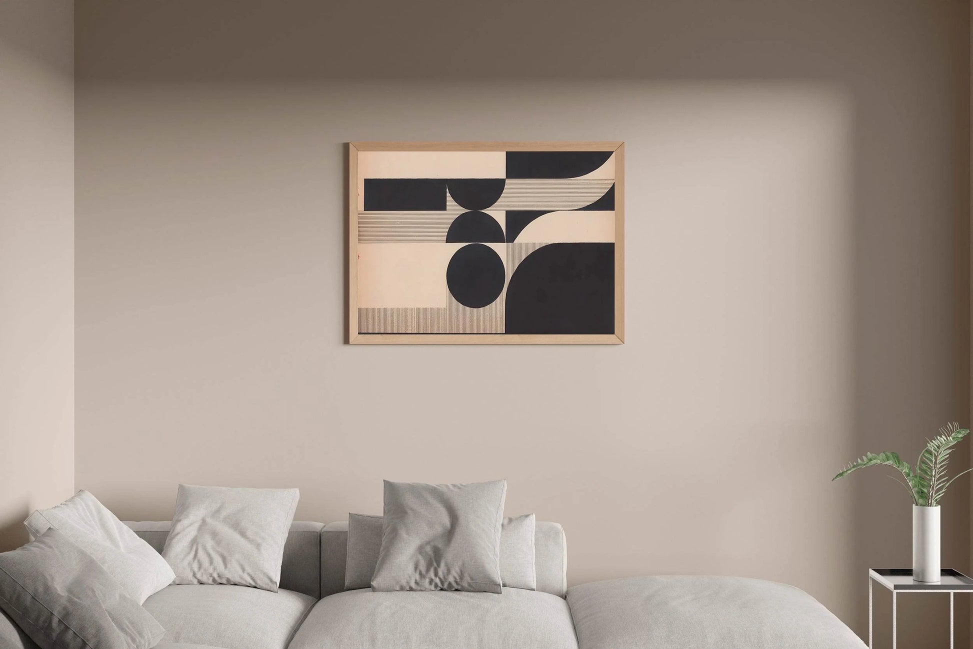 Geometric Rhythm Modern Wall Art - beink online art store