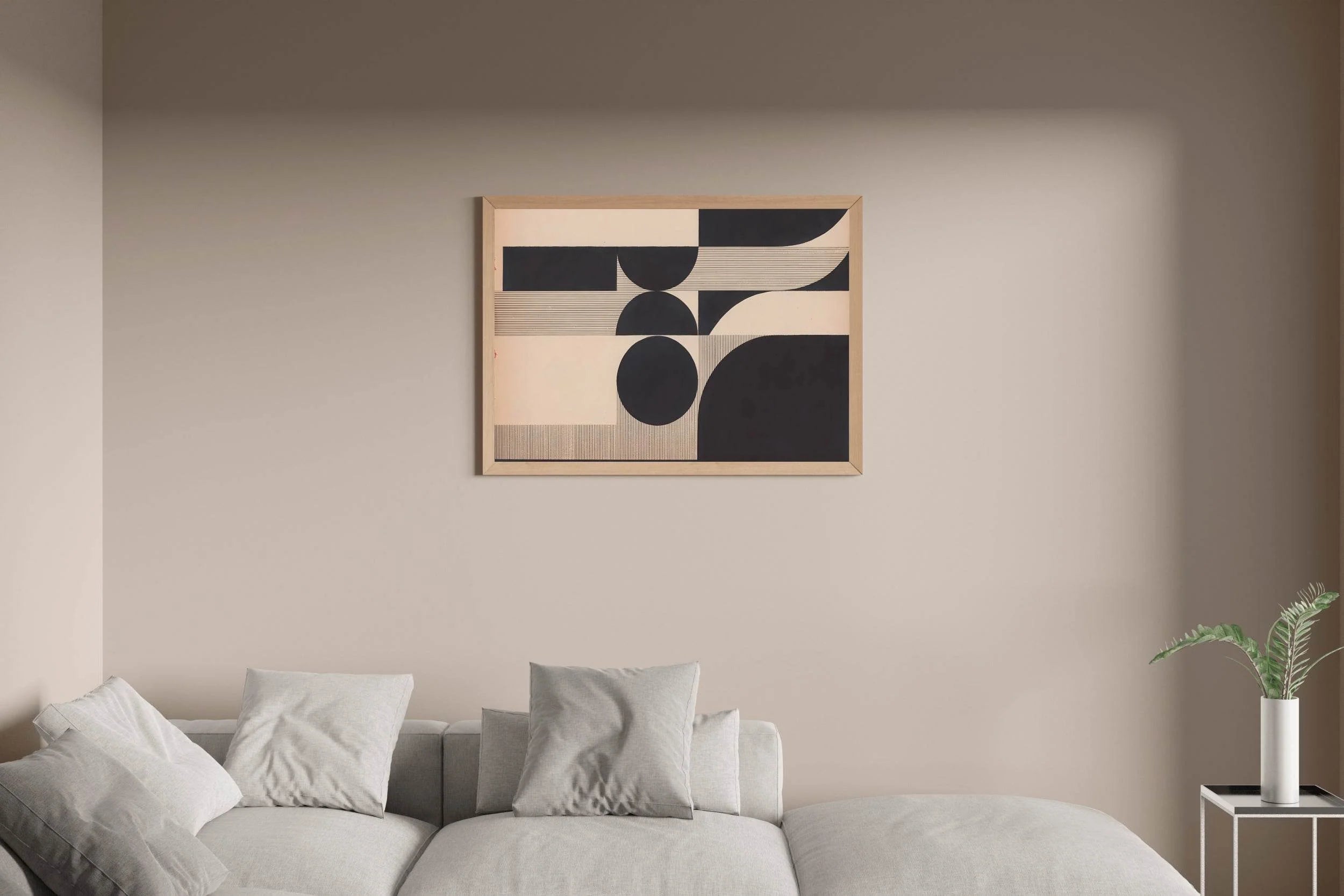 Geometric Rhythm Modern Wall Art - beink online art store