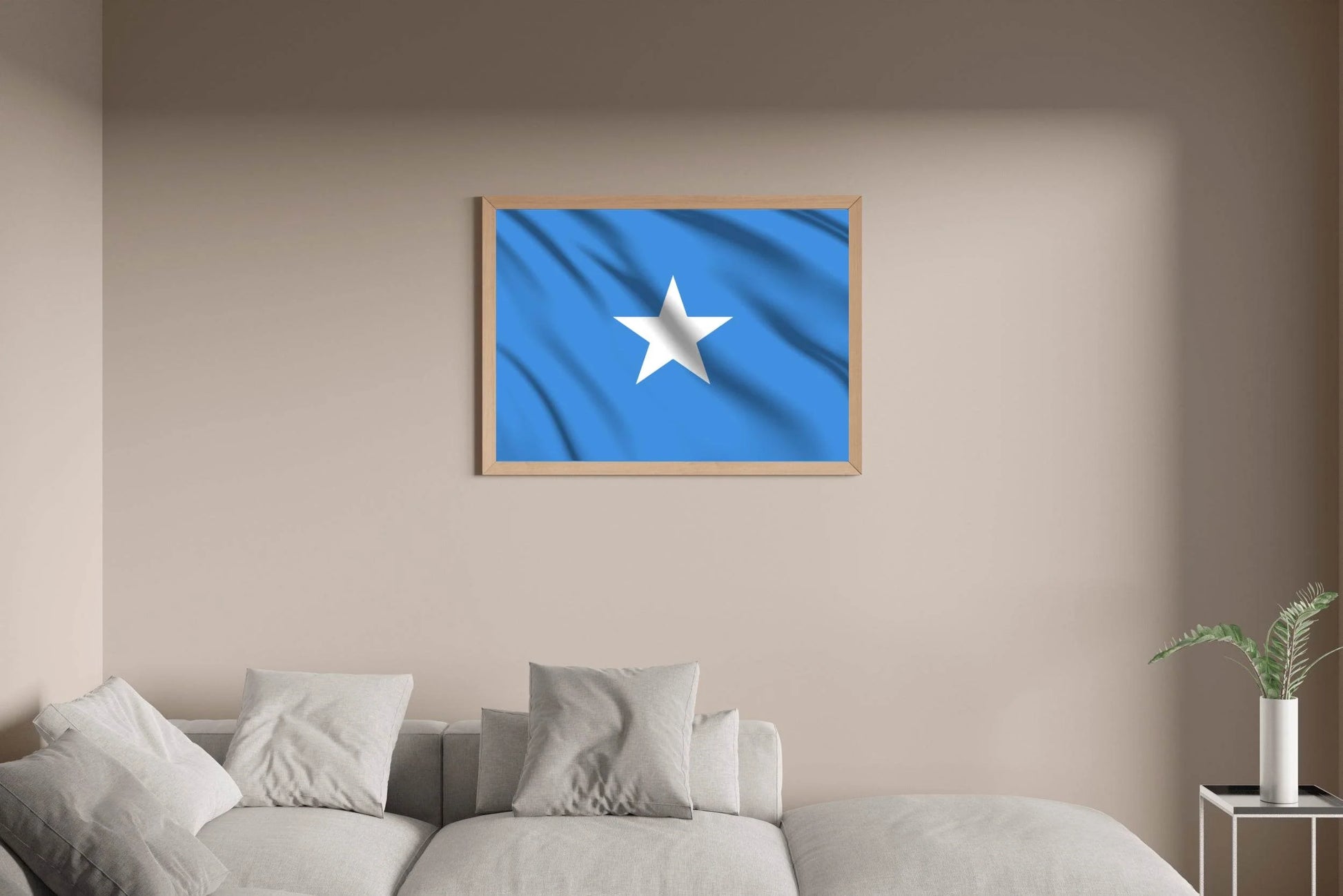 Somalia National Flag Wall Art - beink online art store