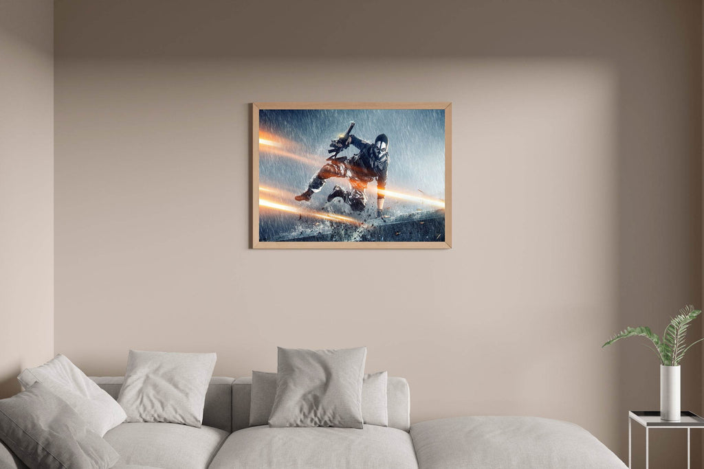 BATTLE FIELD Gaming Wall Art - beink online art store