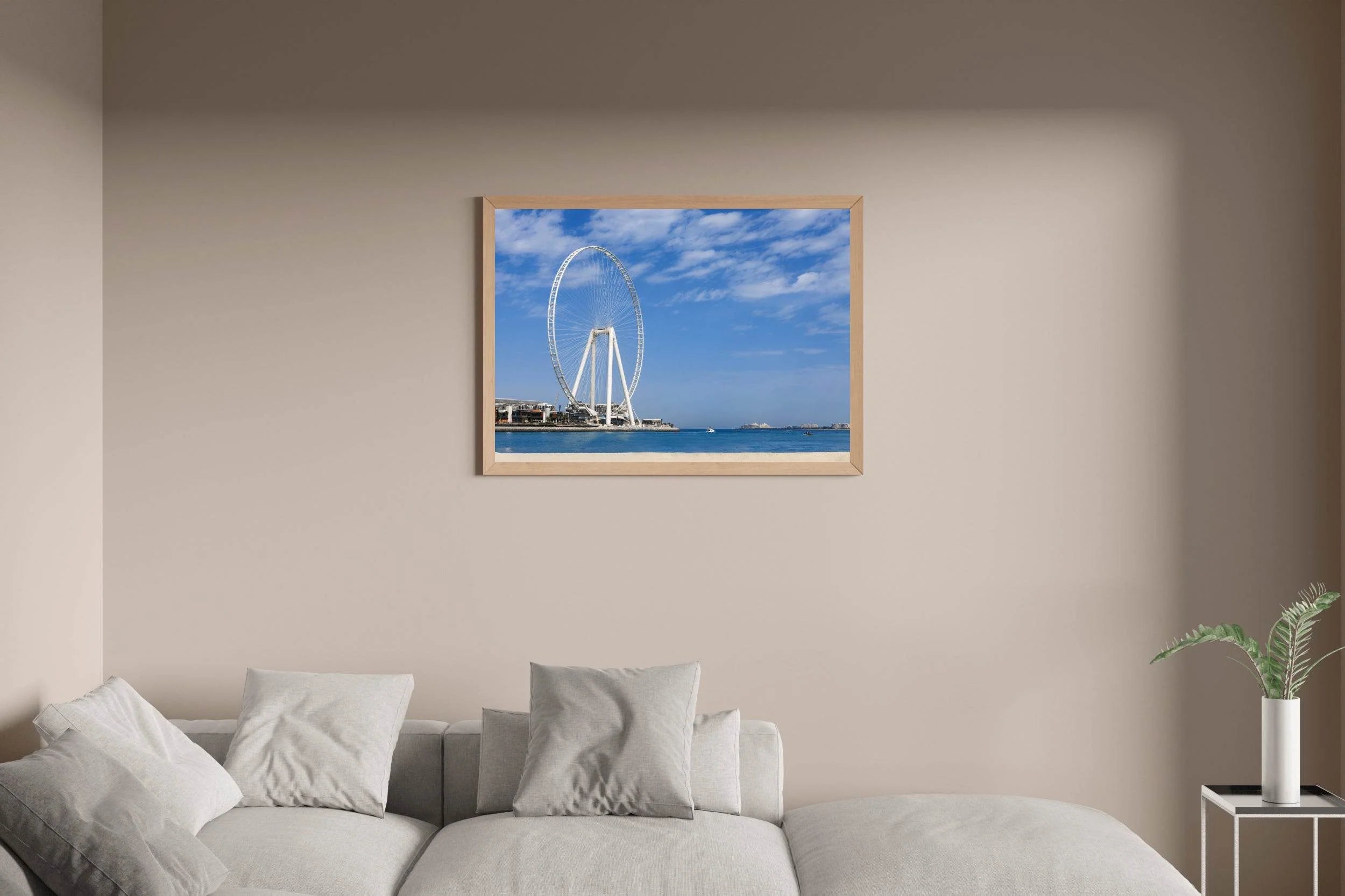 Clear Skies at the Ain Wall Art - beink online art store