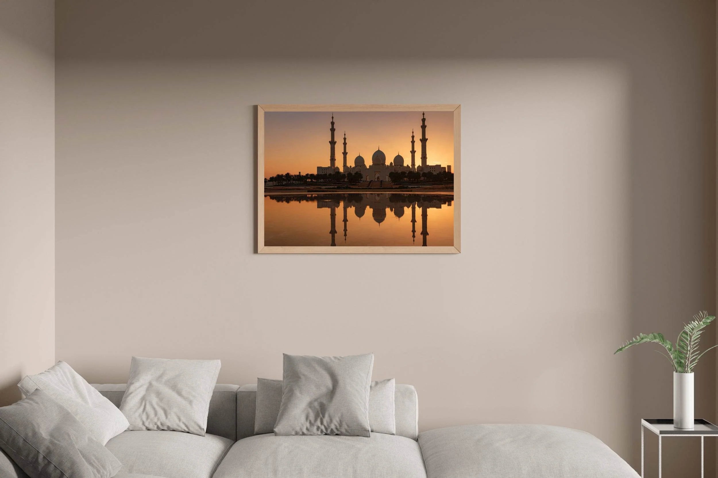 Grandeur of the Mosque Wall Art - beink online art store