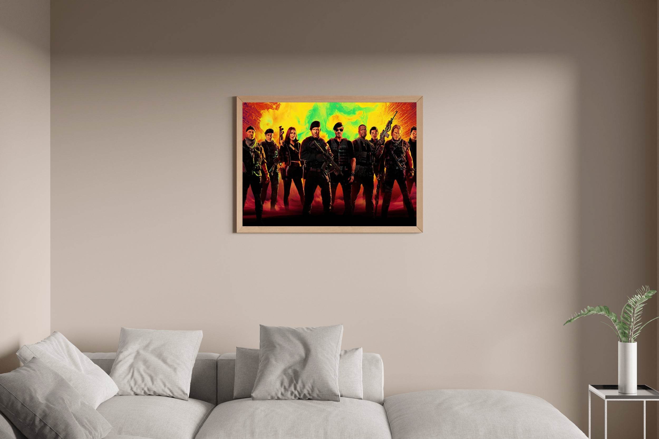 The Expendables Gaming Wall Art - beink online art store