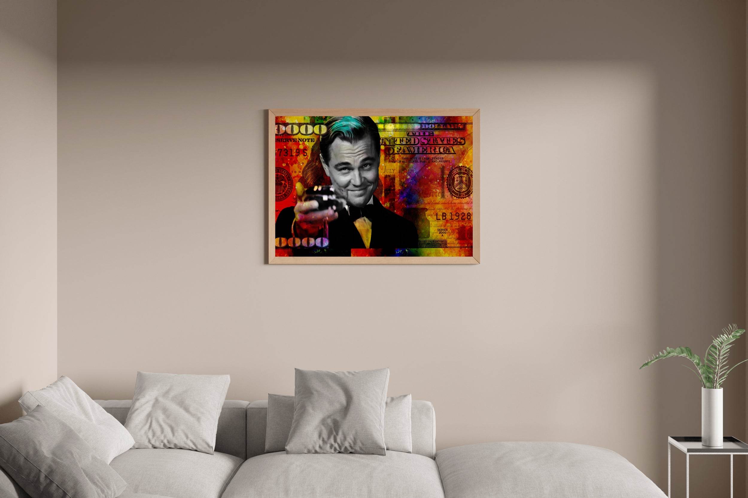 Leonardo DiCaprio- The Great Gatsby Wall Art - beink online art store