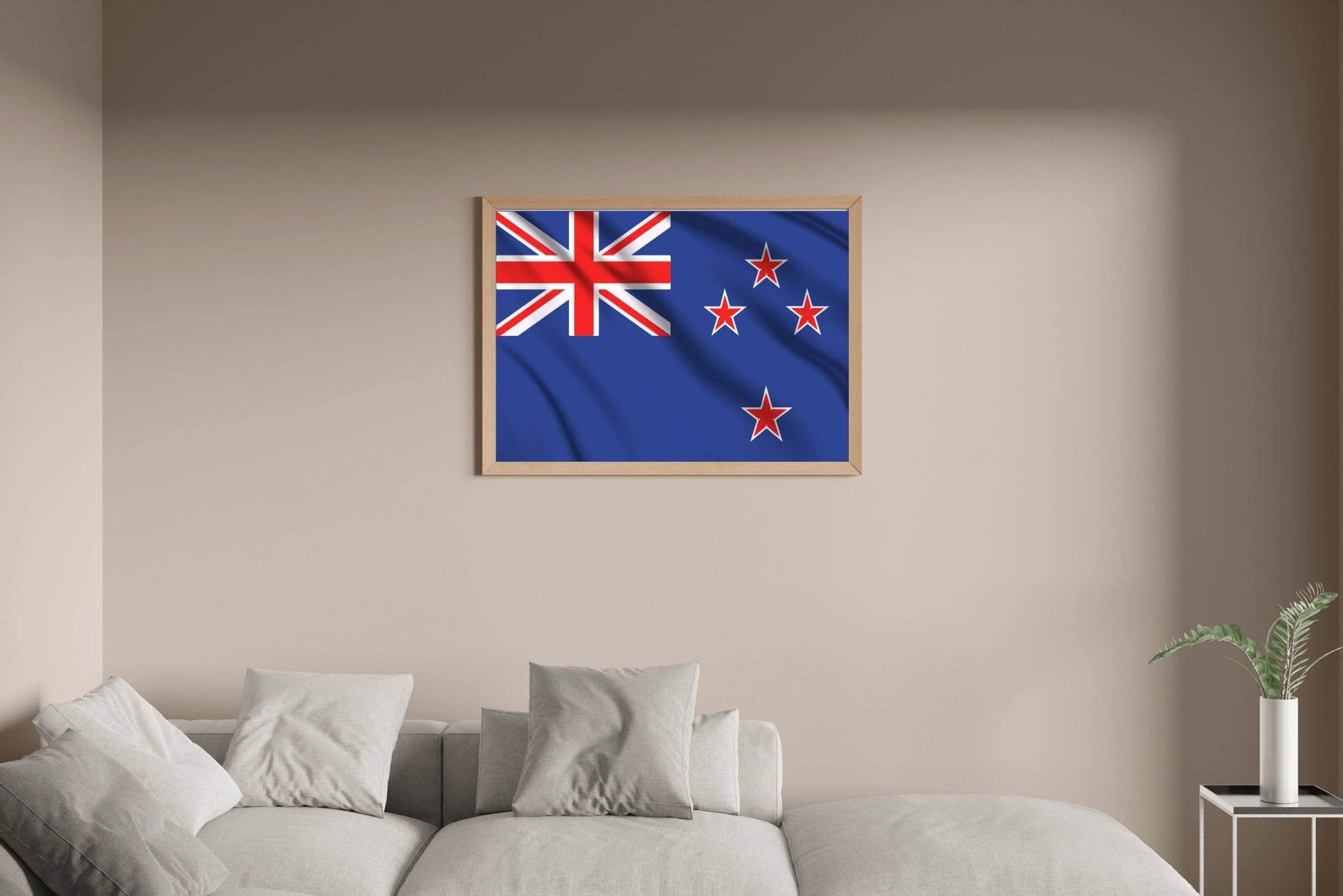 New Zealand National Flag Wall Art - beink online art store