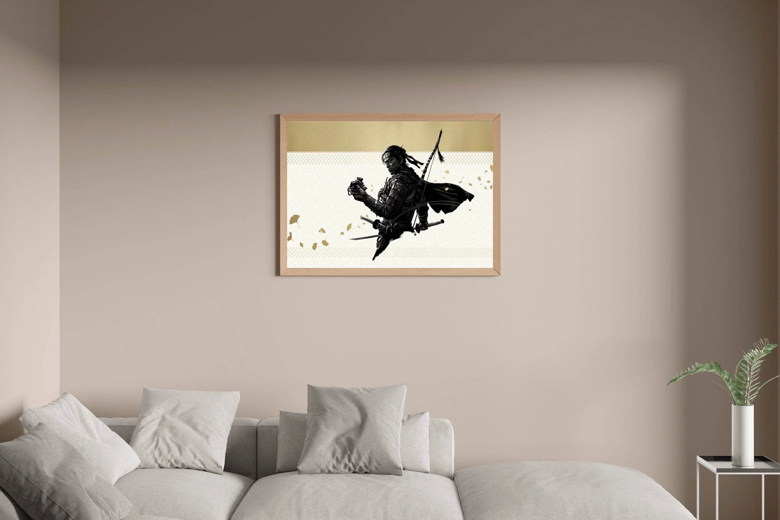 Ghost Of Tsushima Gaming Wall Art - beink online art store
