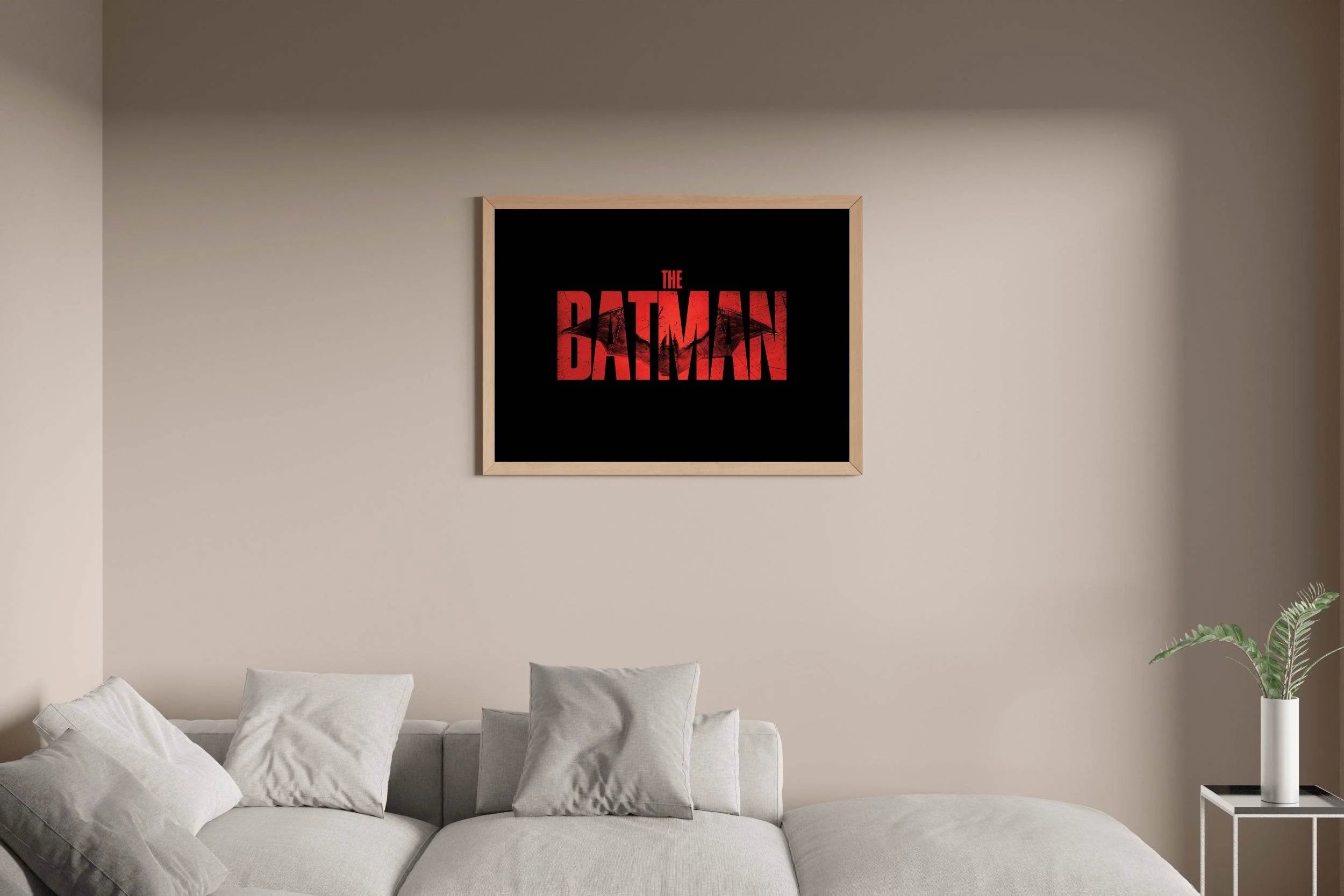 The BATMAN Logo Wall Art - beink online art store