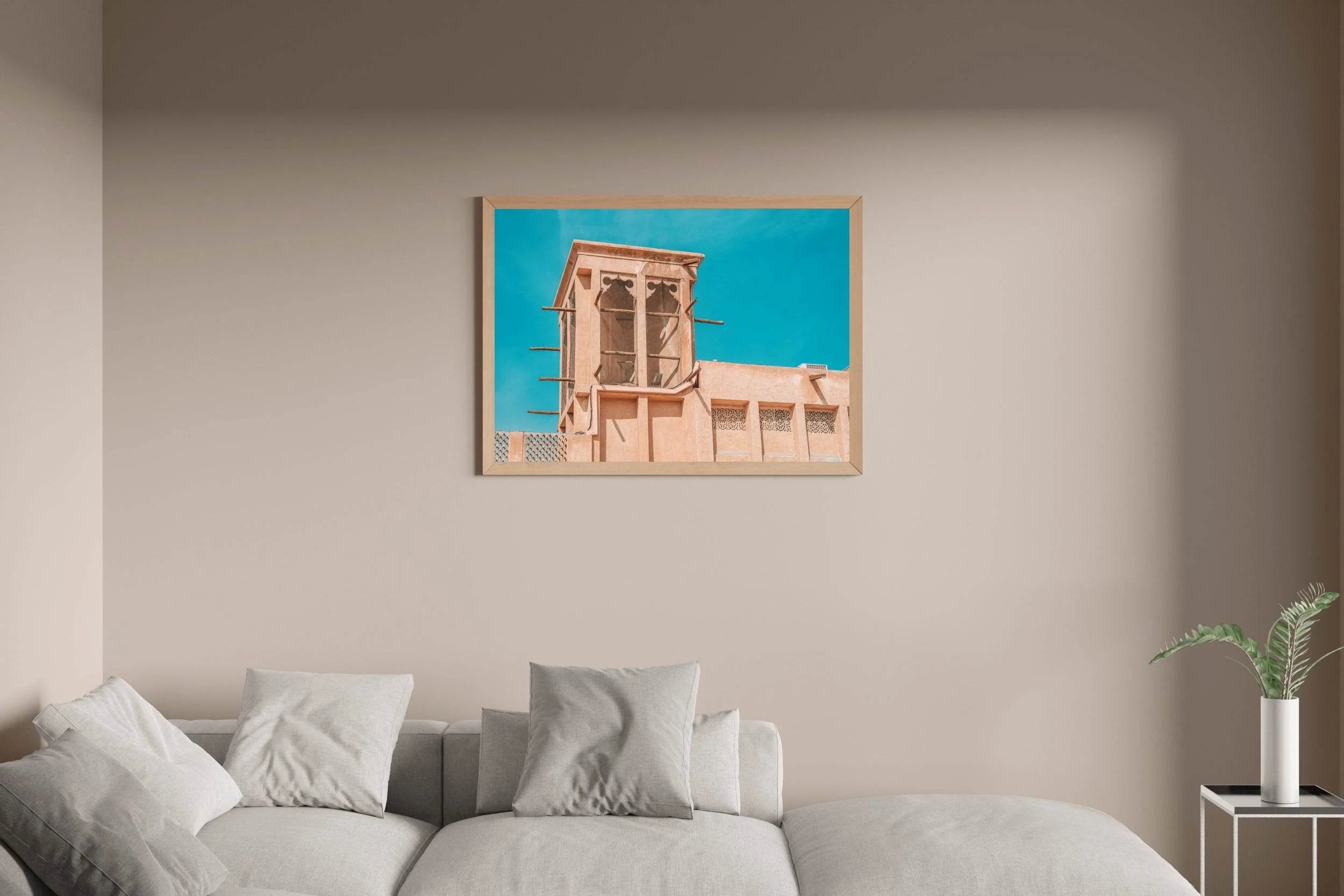 Desert Wind Tower Wall Art - beink online art store