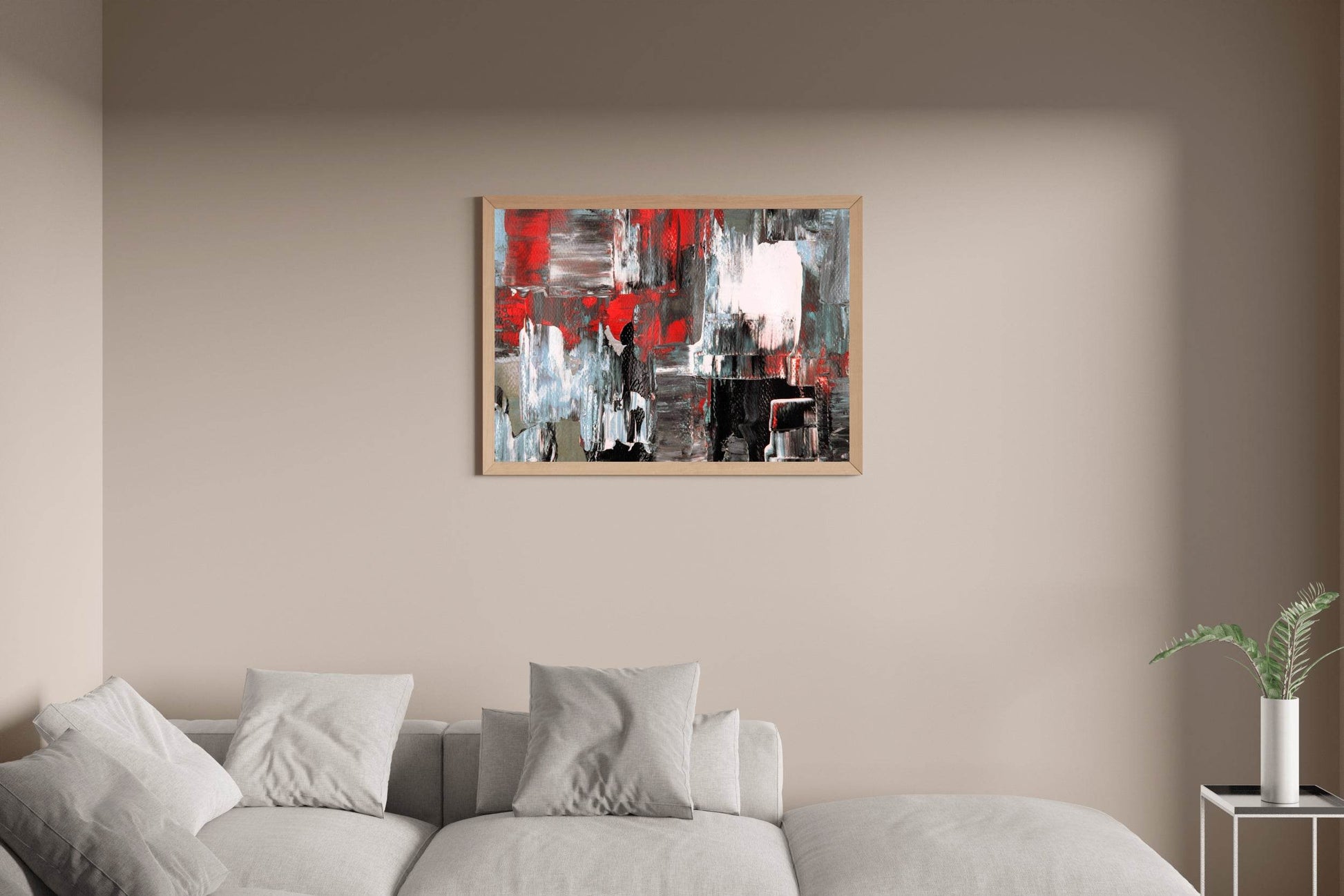 Grunge Background Oil Painting Abstract Wall Art - beink online art store