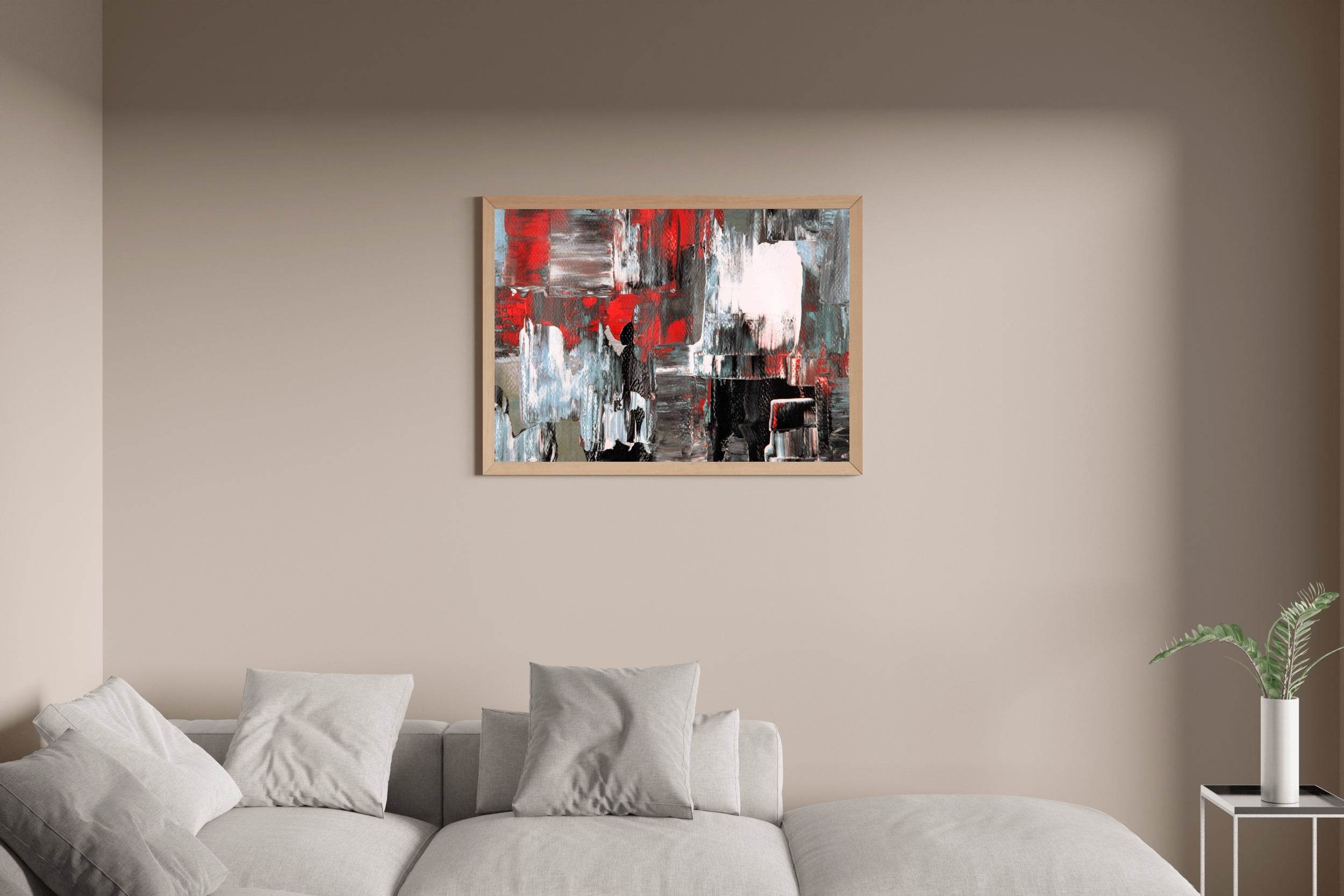 Grunge Background Oil Painting Abstract Wall Art - beink online art store