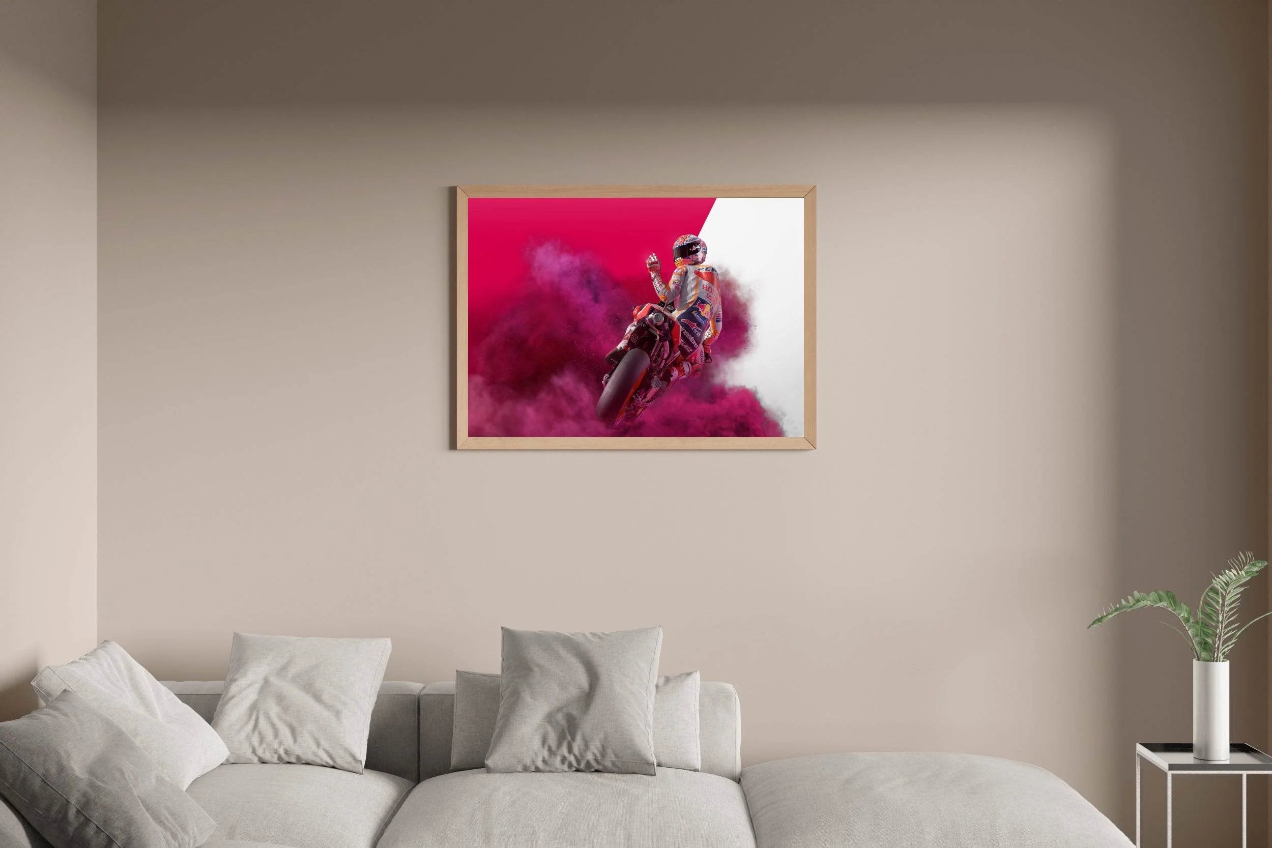 Moto GP 19 Gaming Wall Art - beink online art store
