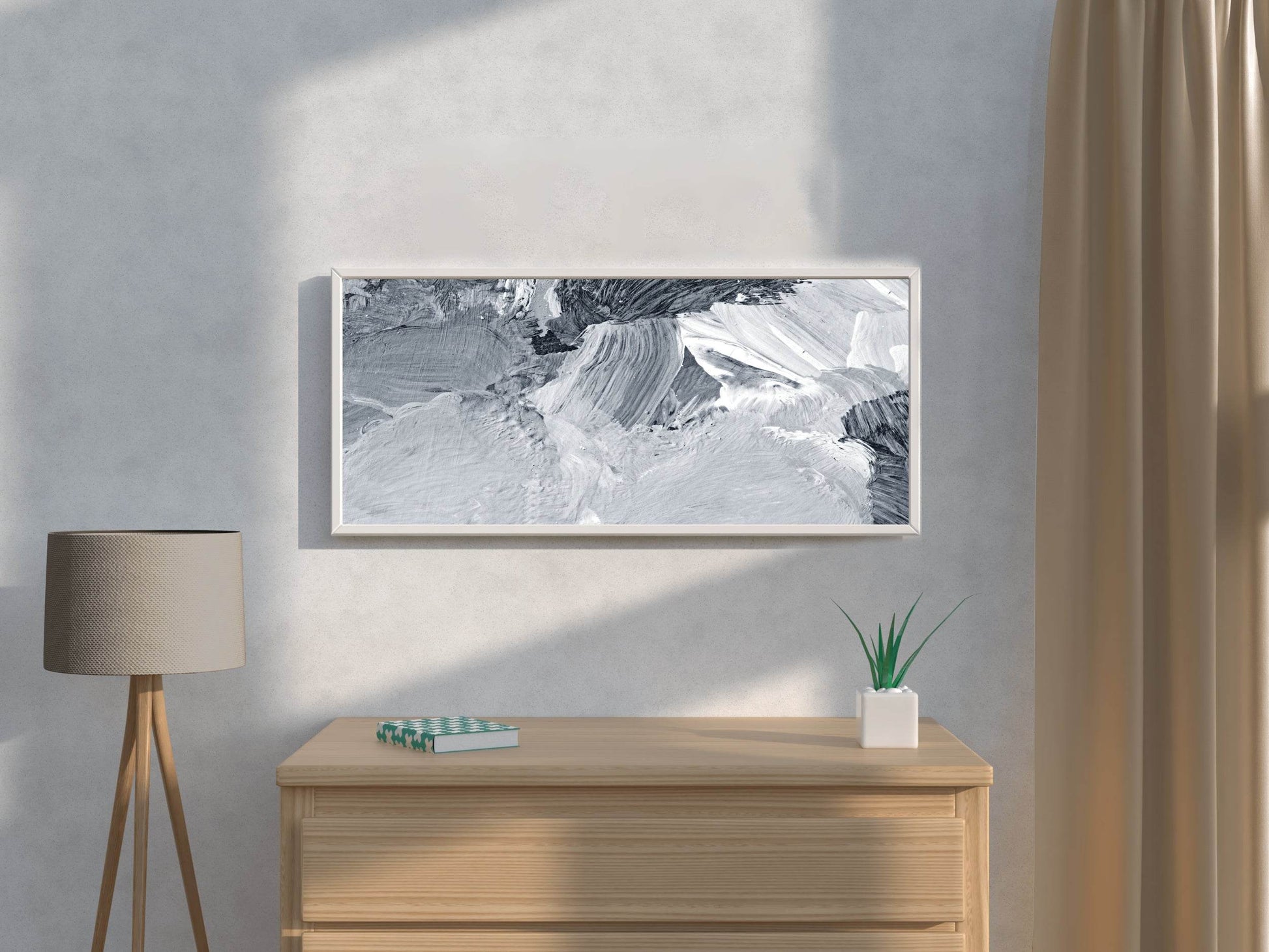Creative Brush Strokes Abstract Wall Art - beink online art store