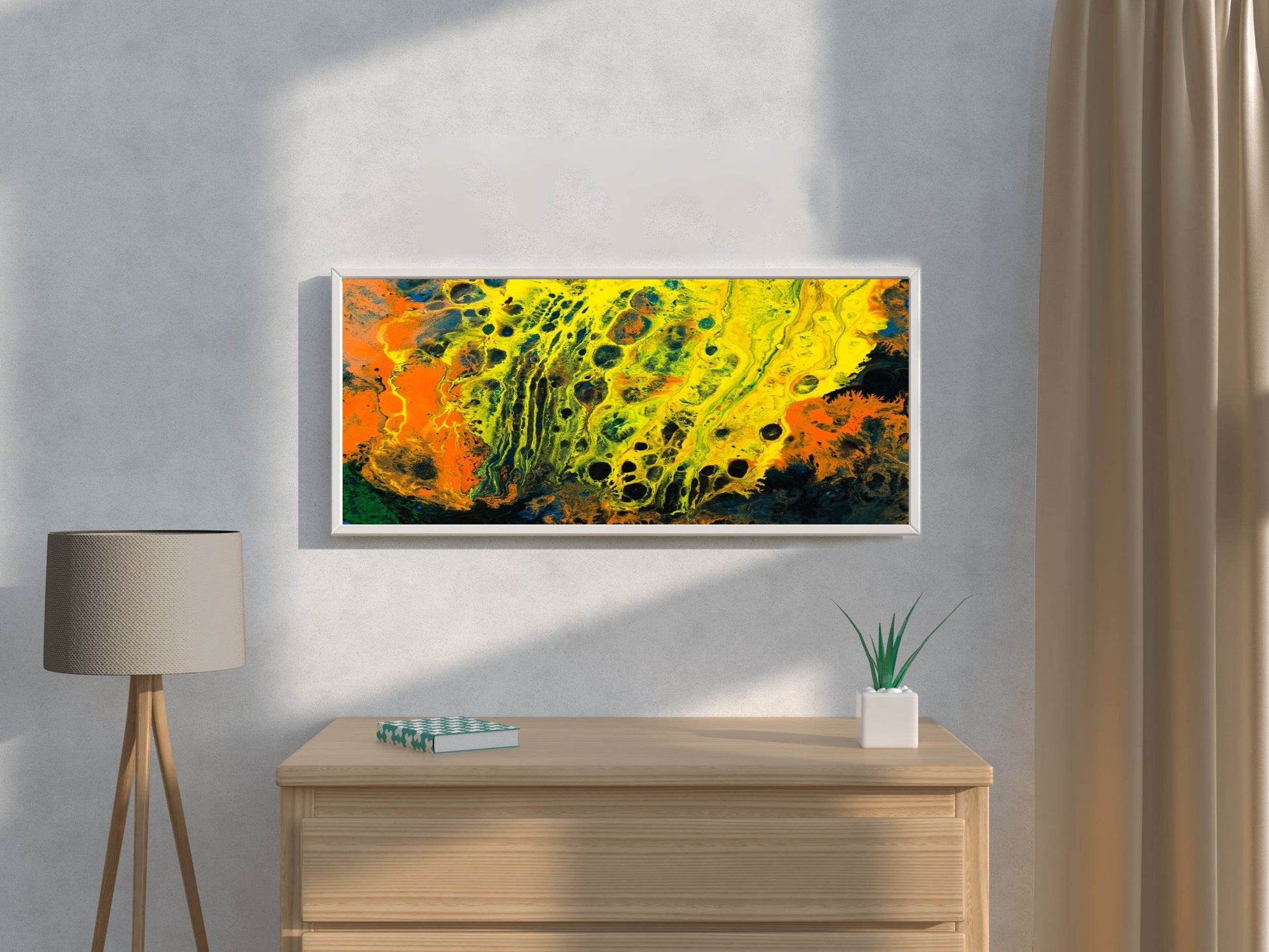 Oil Texture Painting Abstract Wall Art - beink online art store