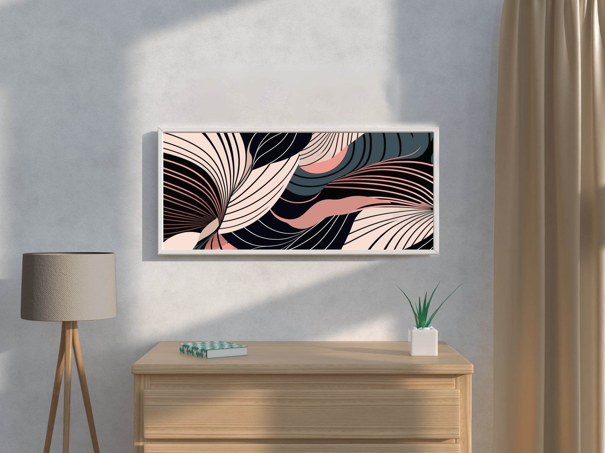 Botanical Shape Abstract Wall Art - beink online art store