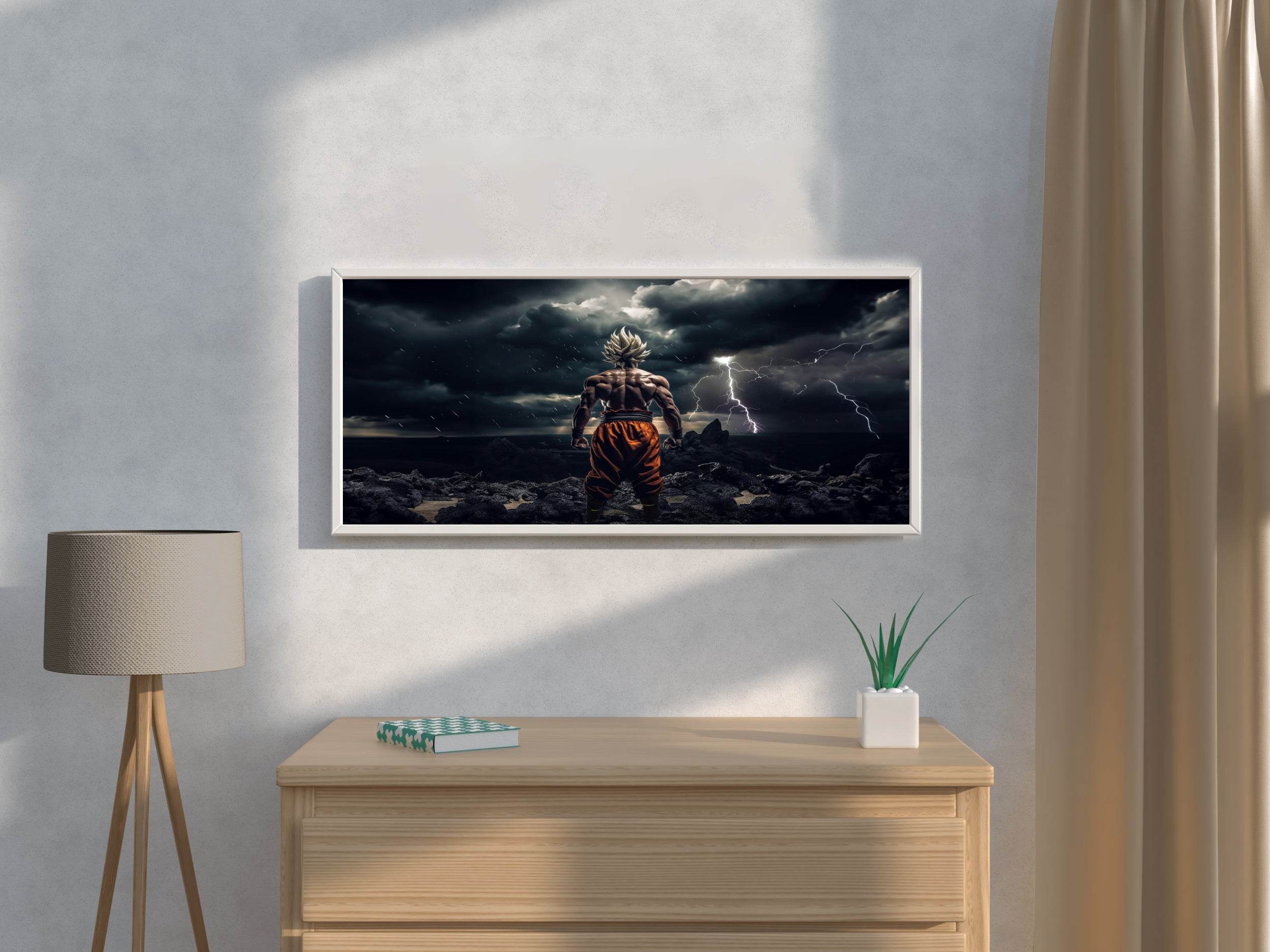 Super Son Goku Anime Wall Art - beink online art store