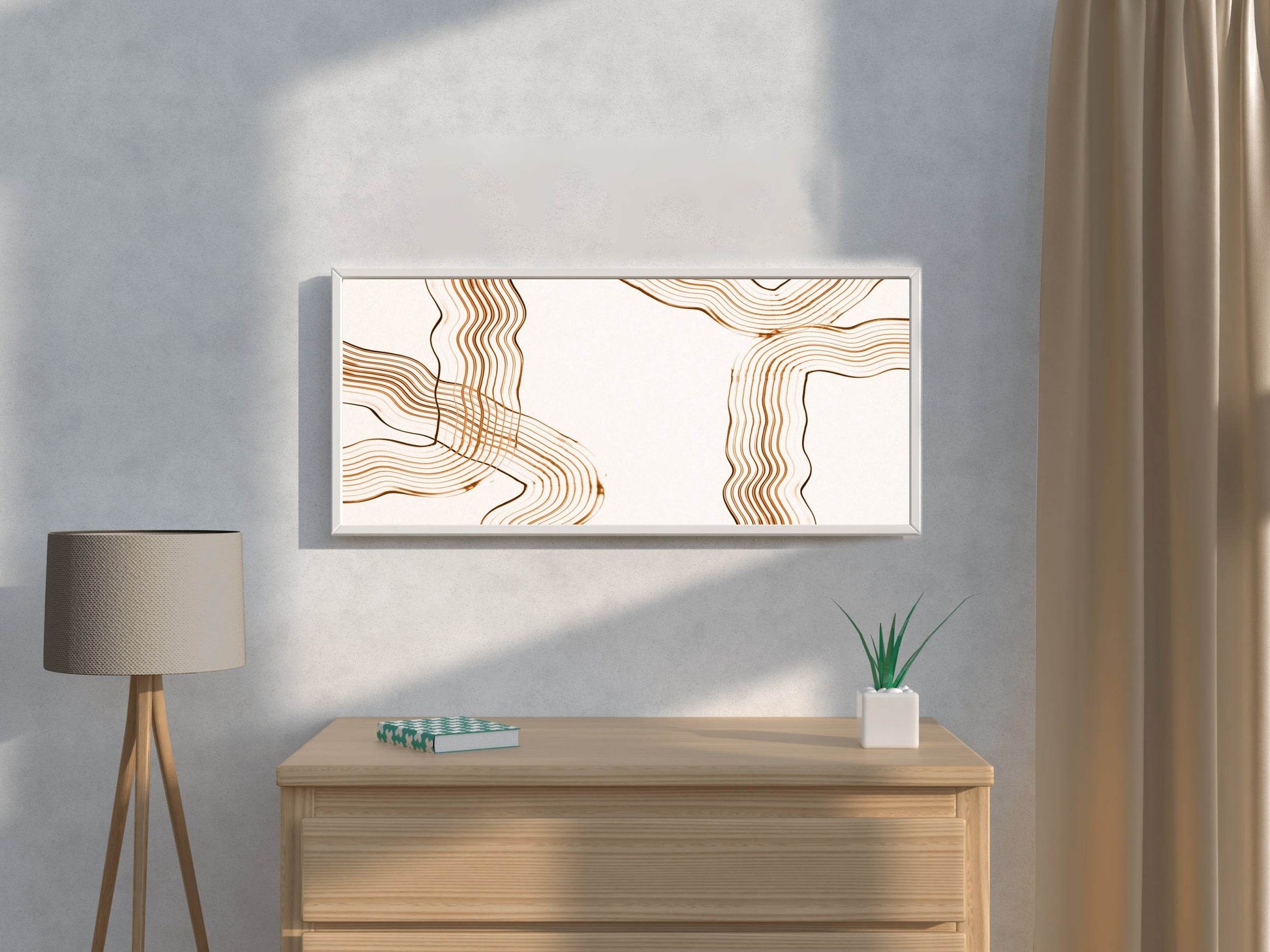 Handdrawn Irregular Shape Abstract Wall Art - beink online art store