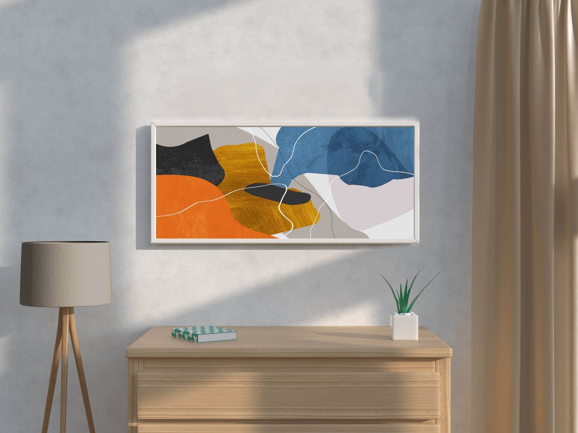 Irregular Shapes Abstract Wall Art - beink online art store