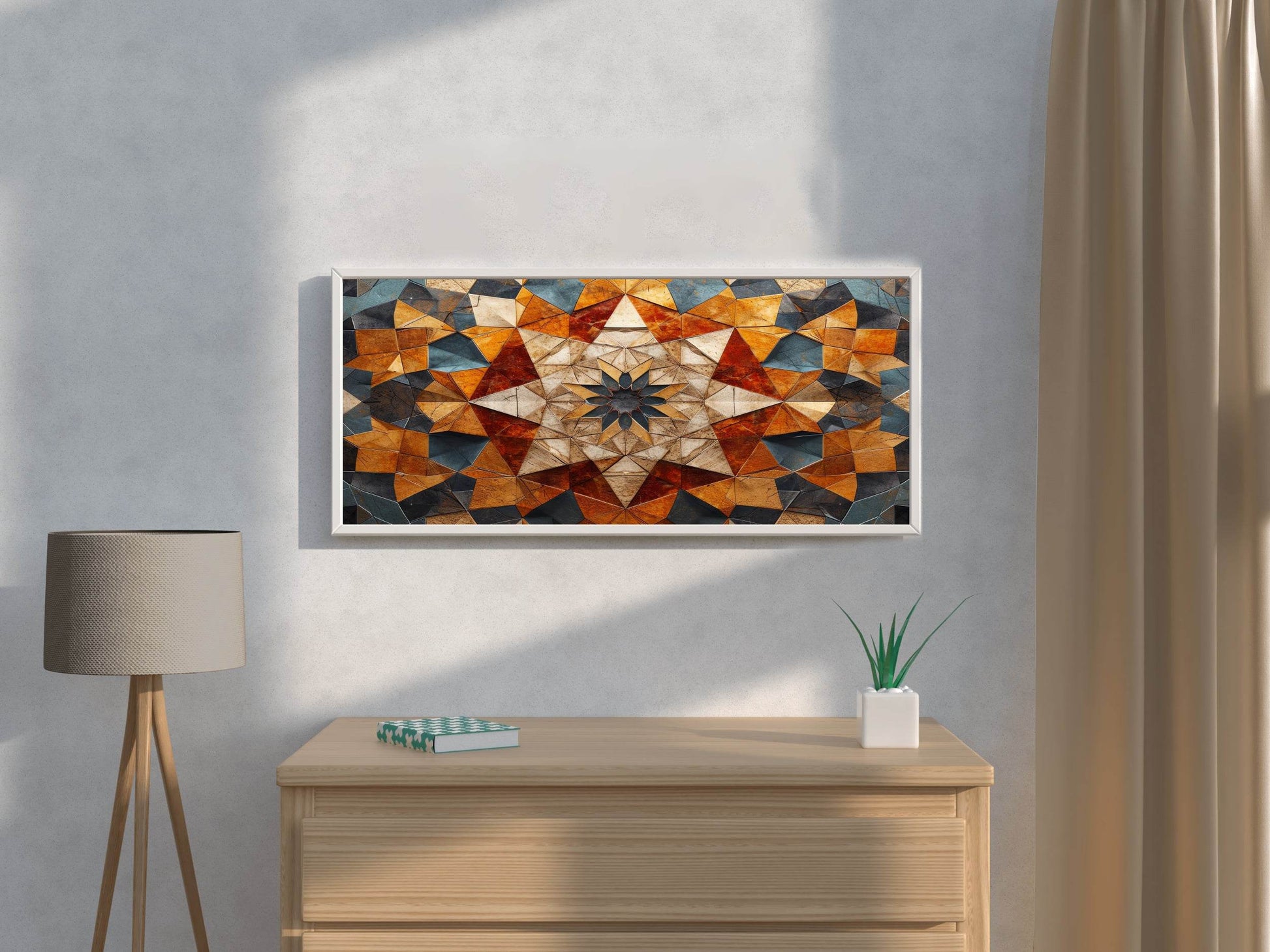 Geomatric Background Abstract Wall Art - beink online art store