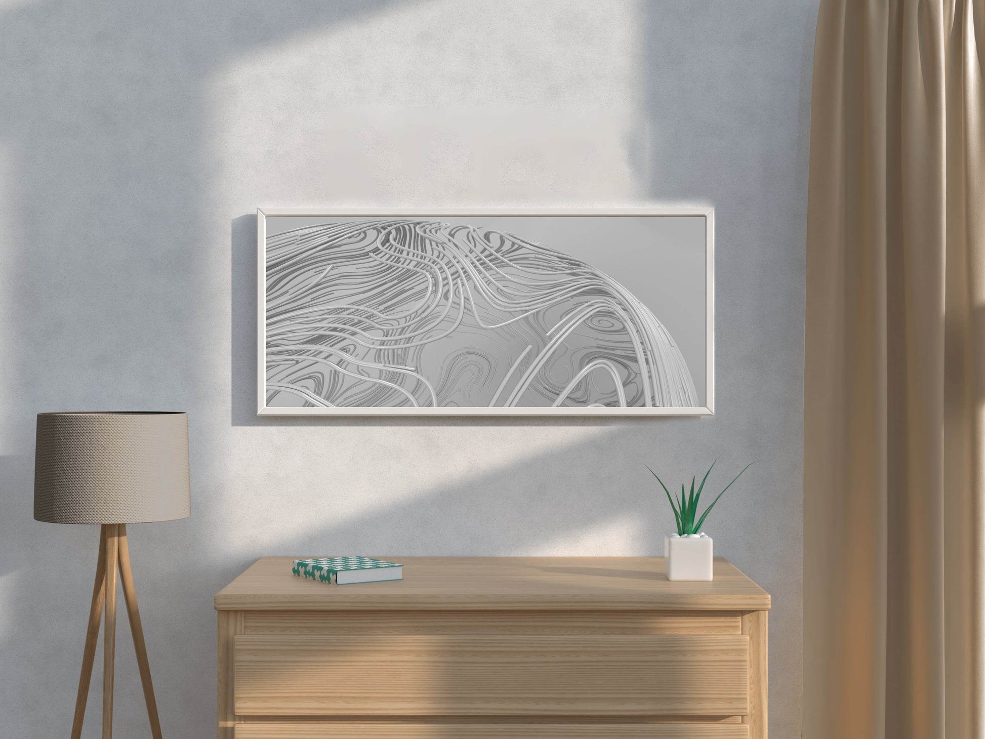 Wire Circle Abstract Wall Art - beink online art store