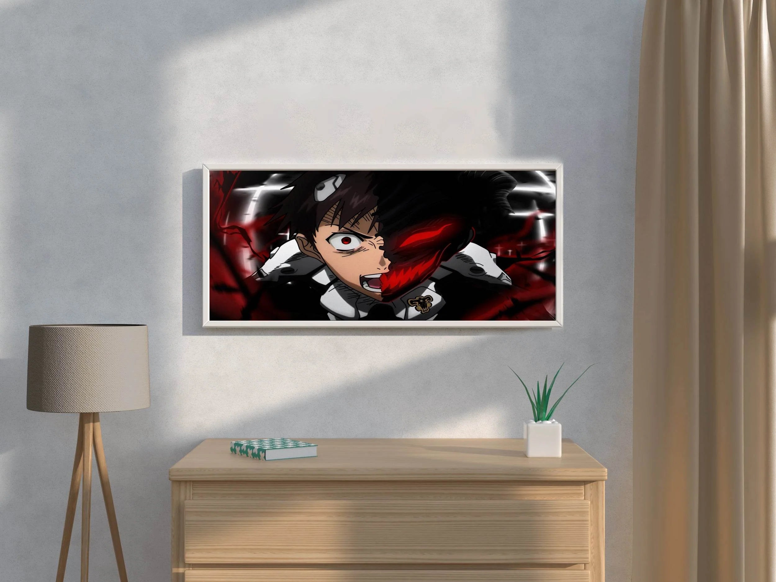 Shinji Ikari Neon Genesis Evangelion Anime Wall Art - beink online art store