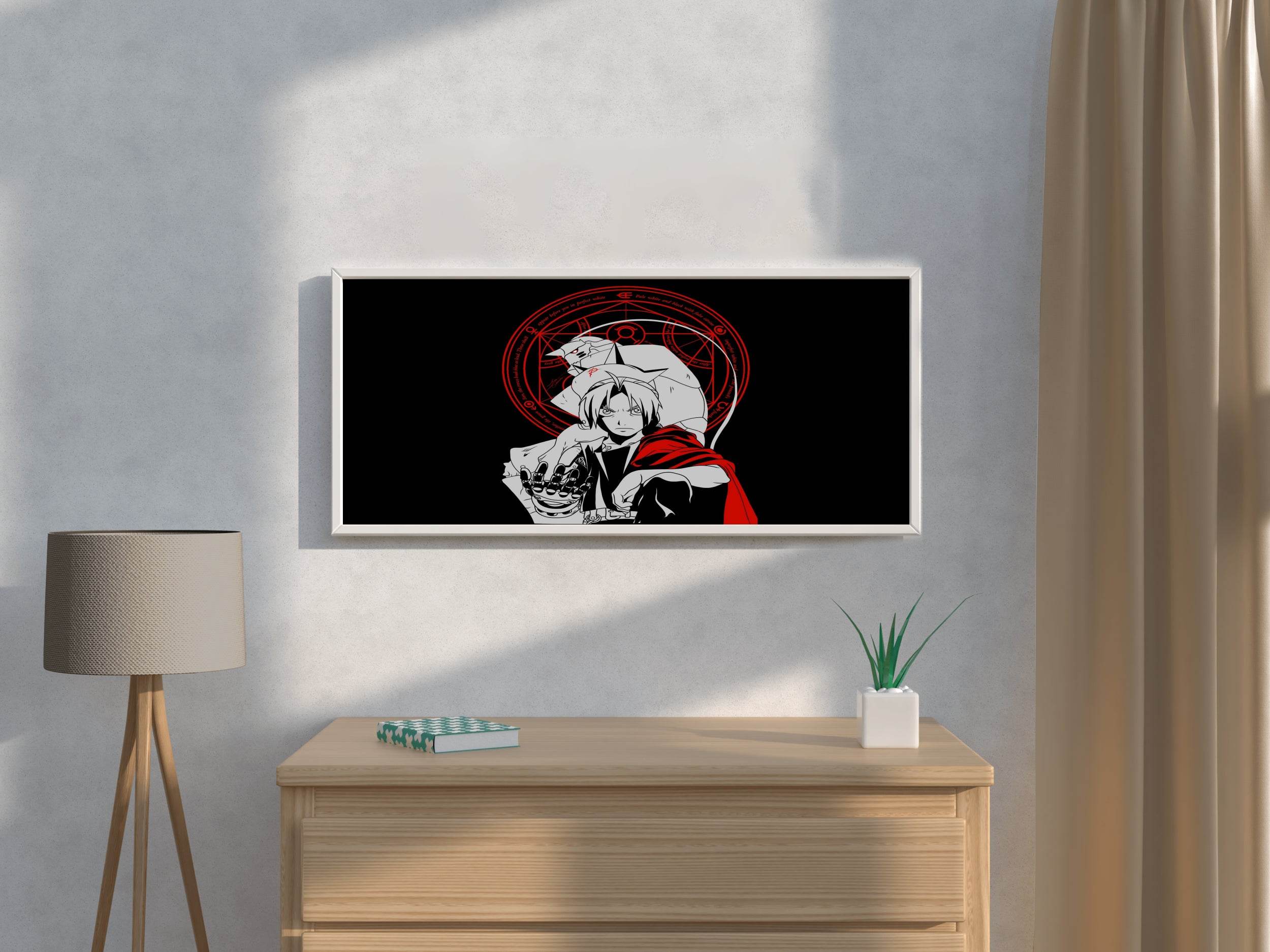 Edward Elric Amoled Anime Wall Art - beink online art store