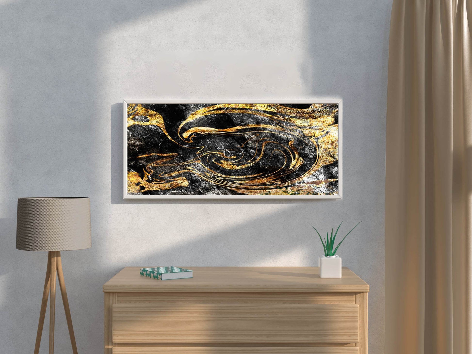 Anconda Brush Abstract Wall Art - beink online art store