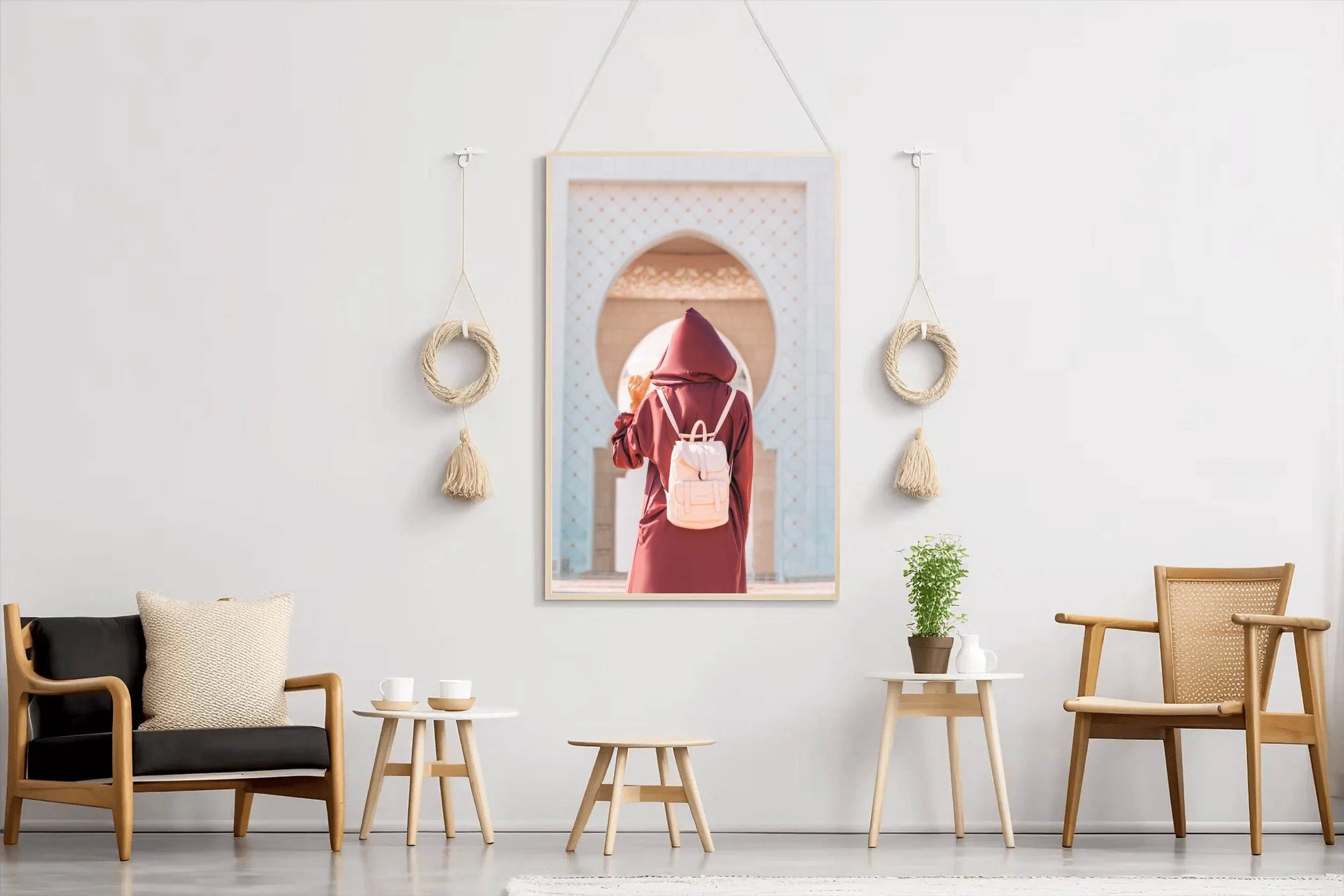 Solemn Devotee Wall Art - beink online art store