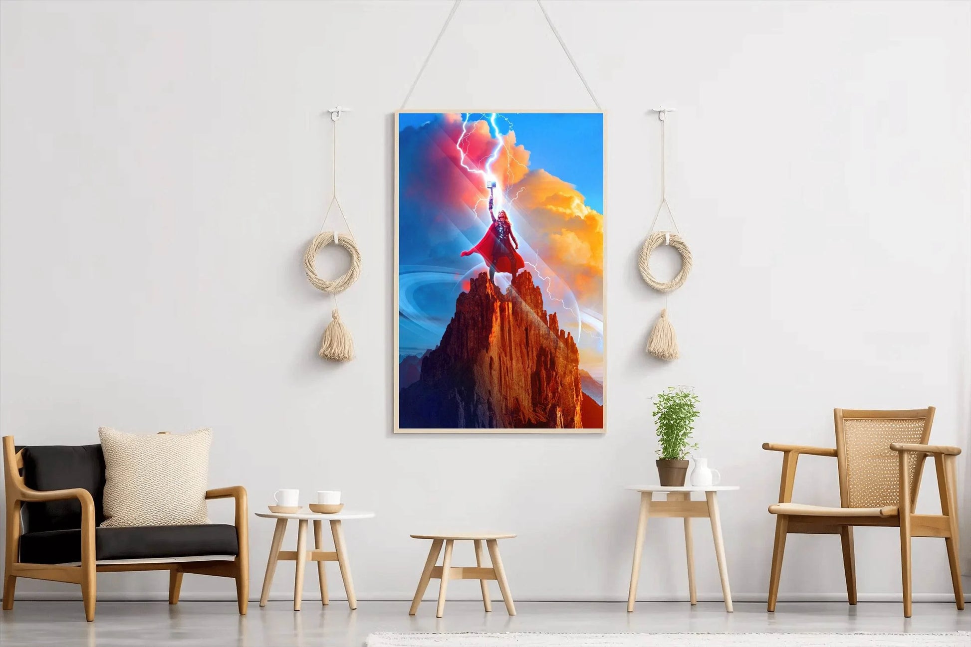 Jane Foster Lady Thor Takes the Mantle Wall Art - beink online art store