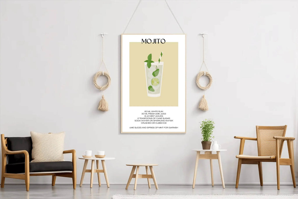 Mojito Drink Wall Art - beink online art store