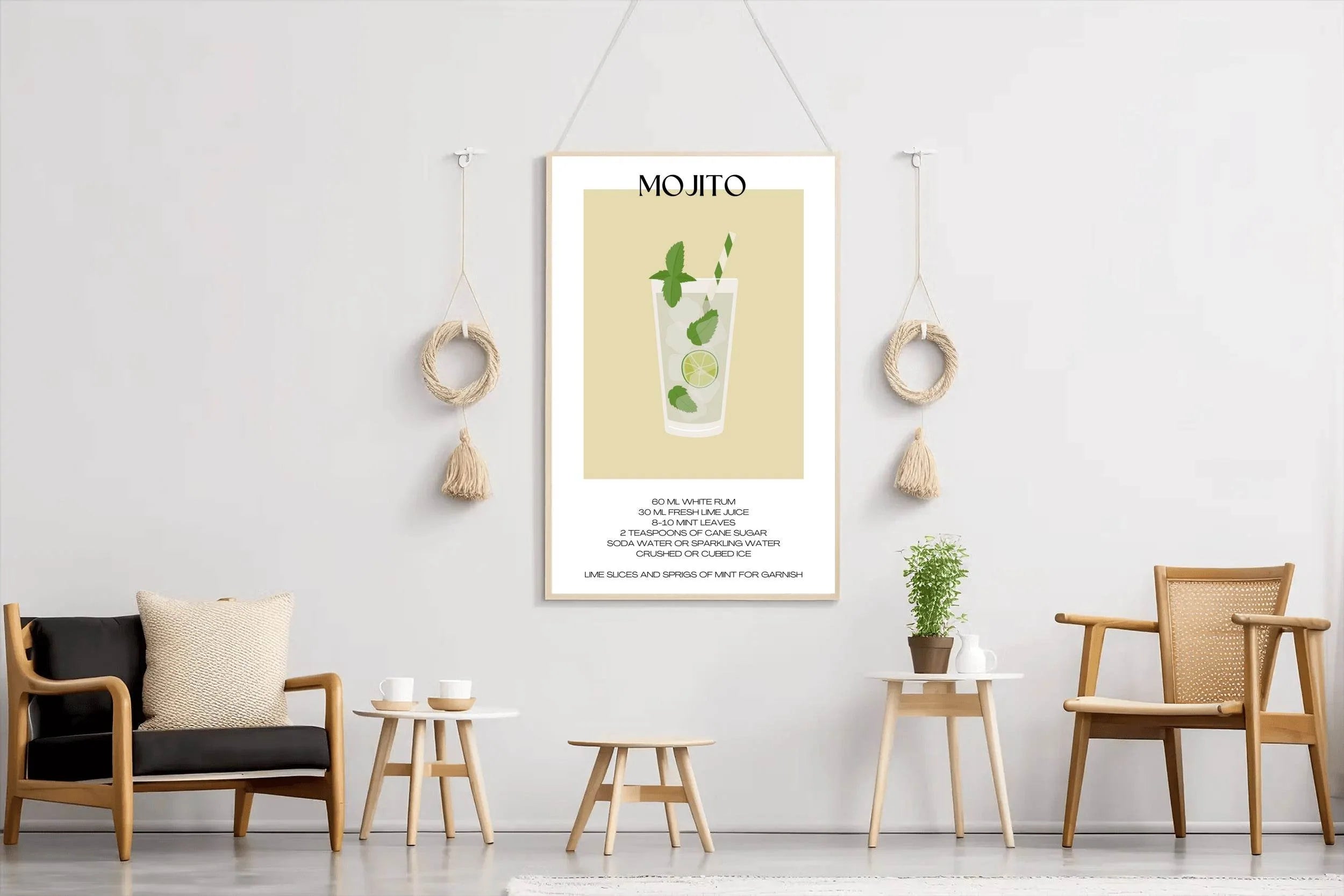 Mojito Drink Wall Art - beink online art store