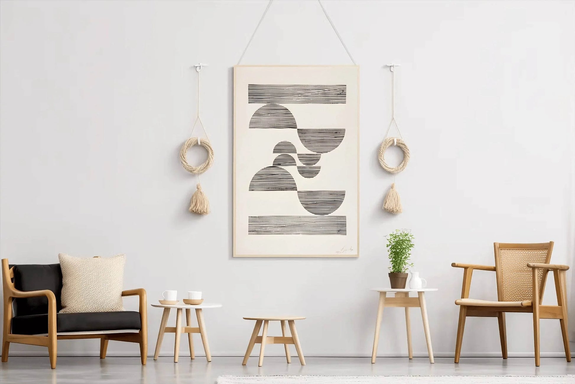 Geometrical Alignment Modern Wall Art - beink online art store
