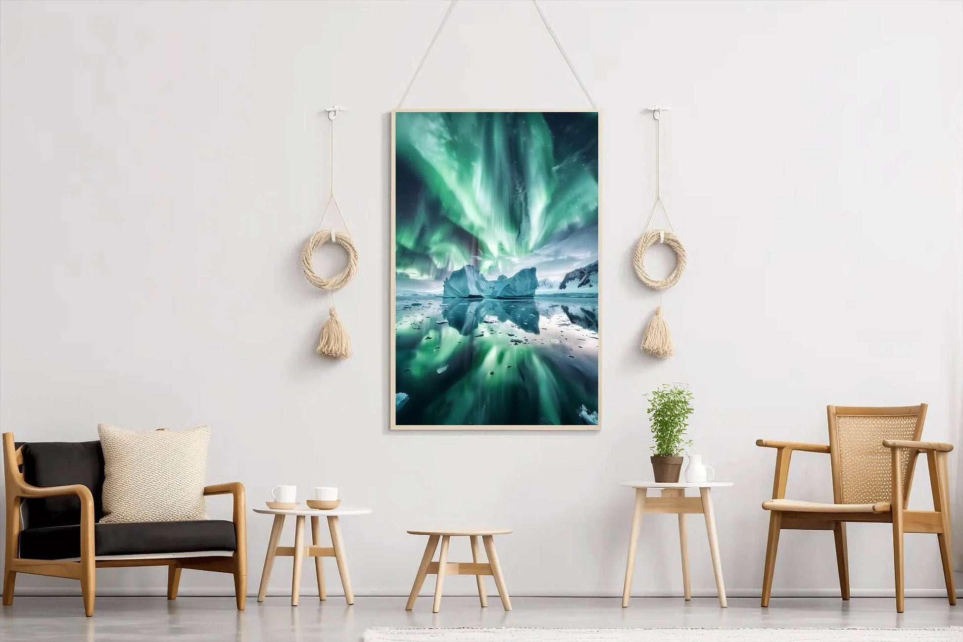 Arctic Lights Reflected Wall Art - beink online art store