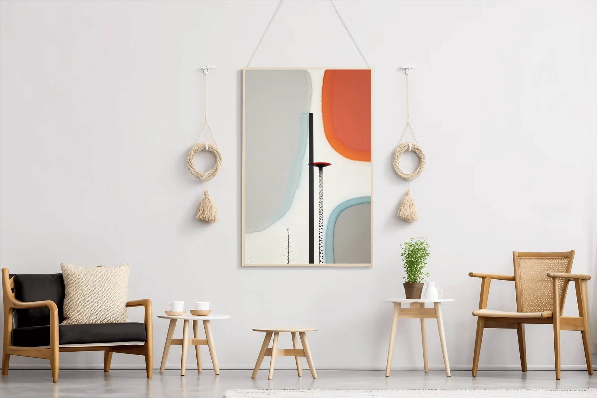Creative Shapes Abstract Wall Art - beink online art store