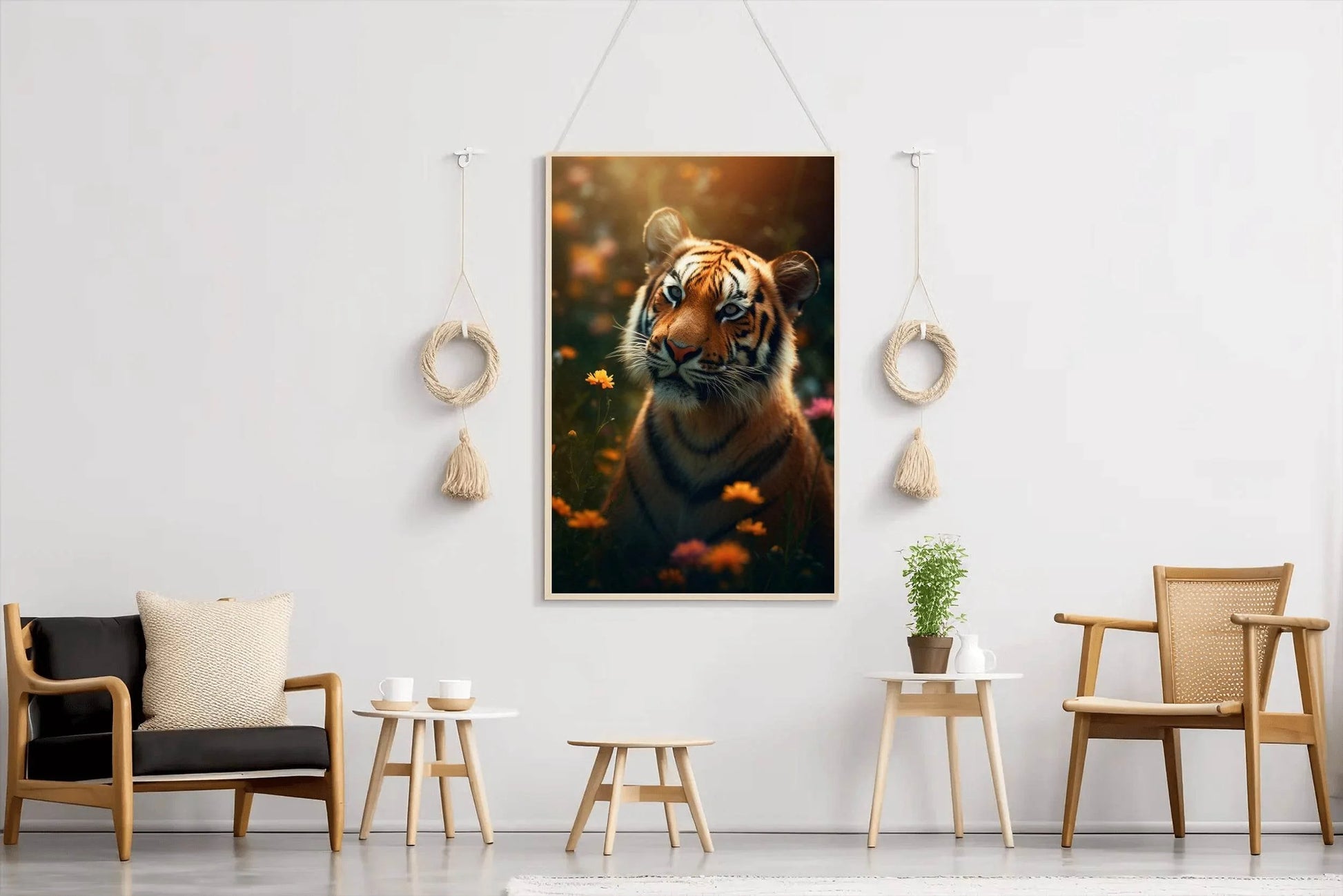 Bengal Tiger Animal Wall Art - beink online art store