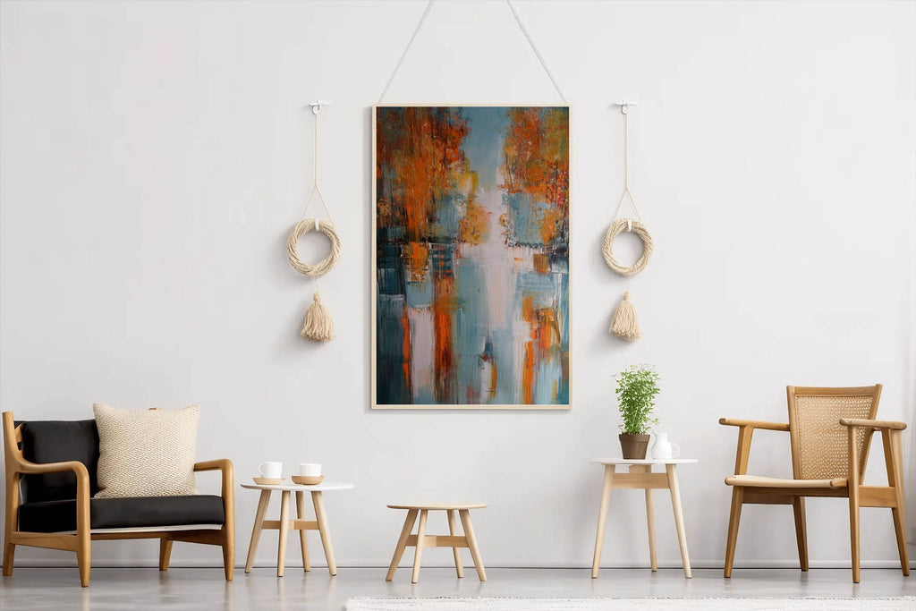 Autumn Season Abstract Wall Art - beink online art store
