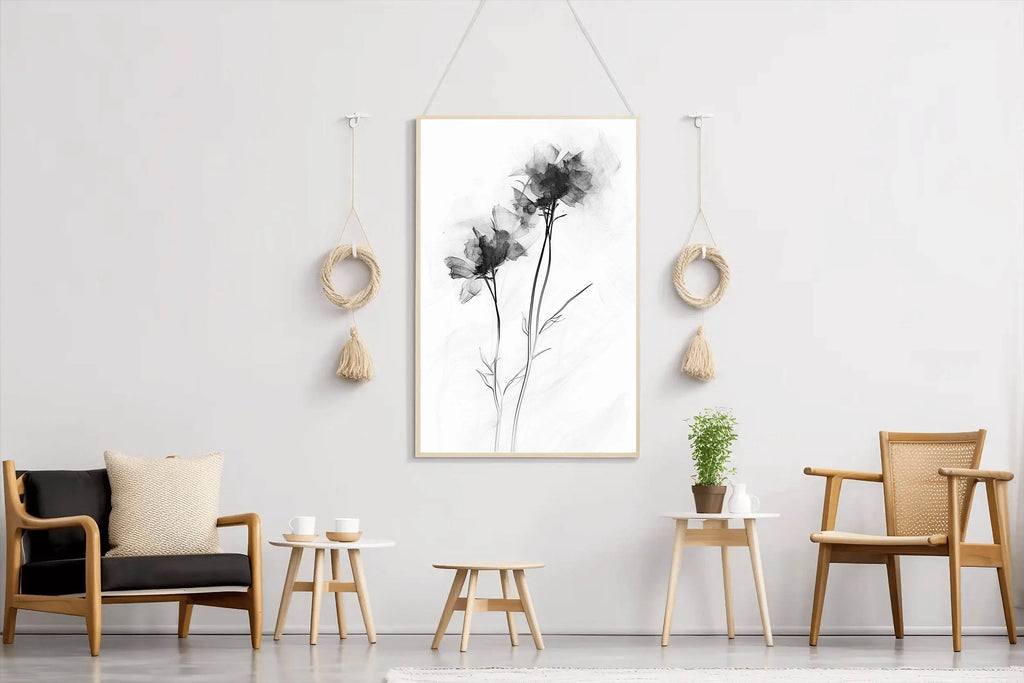 Watercolor Dynamic Petals Wall Art - beink online art store